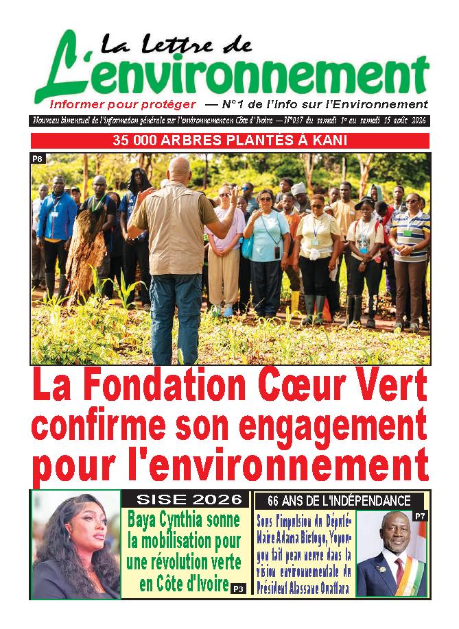 LA LETTRE DE L'ENVIRONNEMENT N° 37