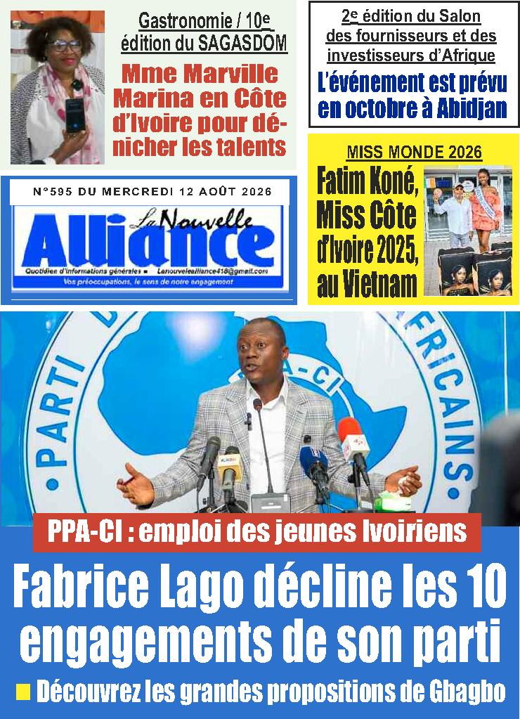 LA NOUVELLE ALLIANCE N° 595