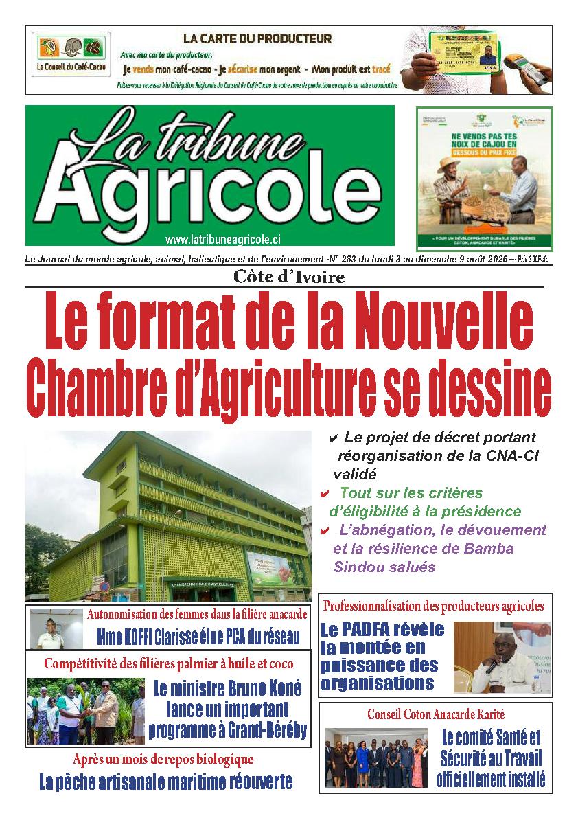 LA TRIBUNE AGRICOLE N° 283