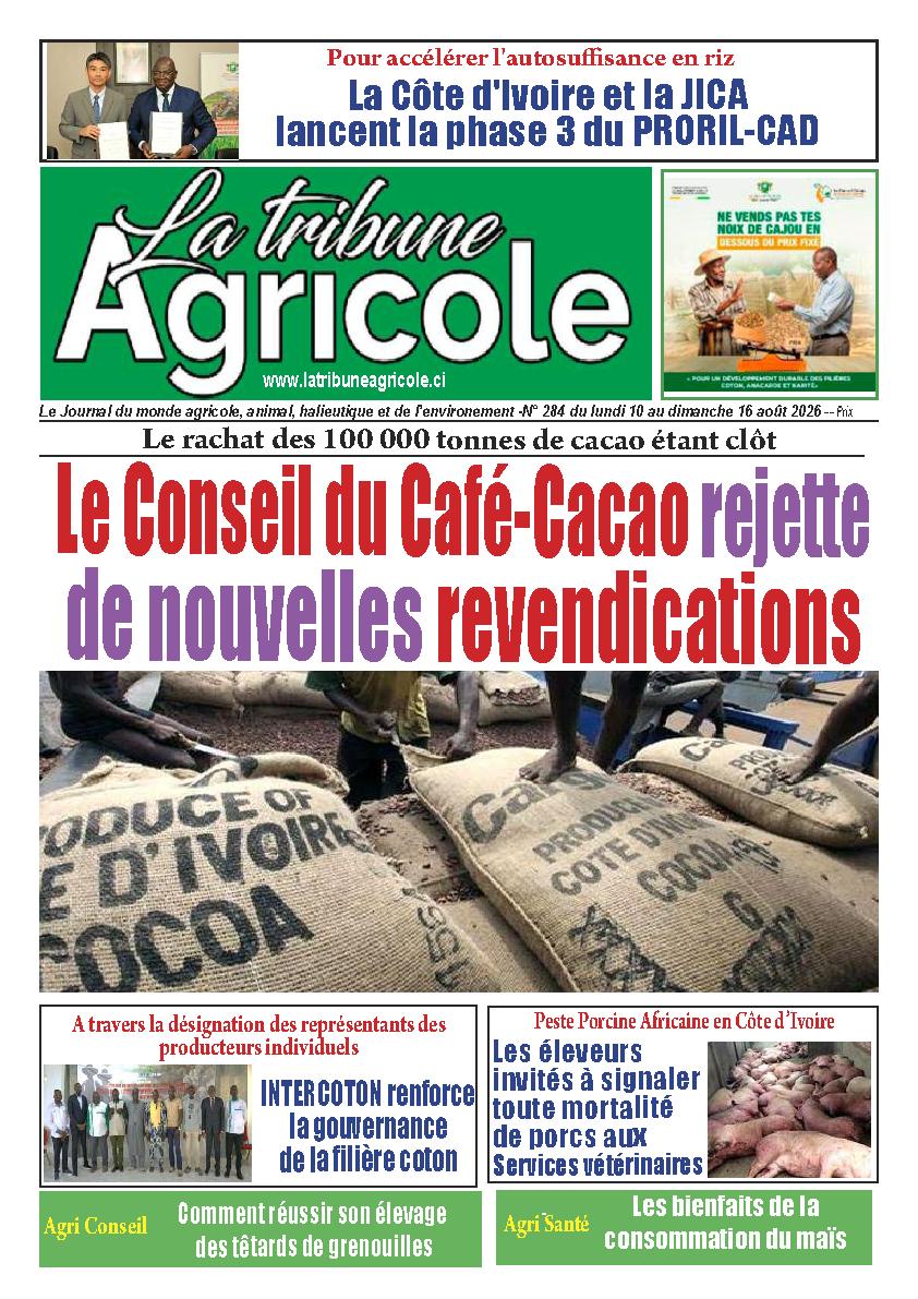 LA TRIBUNE AGRICOLE N° 284