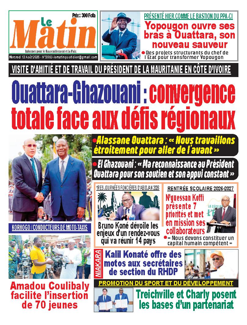 LE MATIN N° 2083