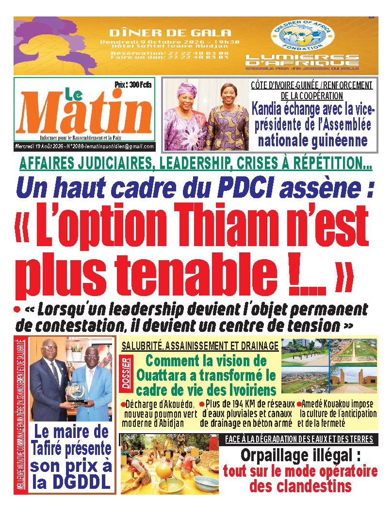 LE MATIN N° 2088