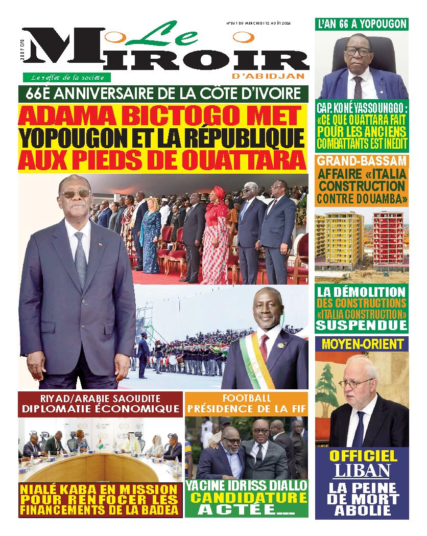 LE MIROIR D'ABIDJAN N° 541