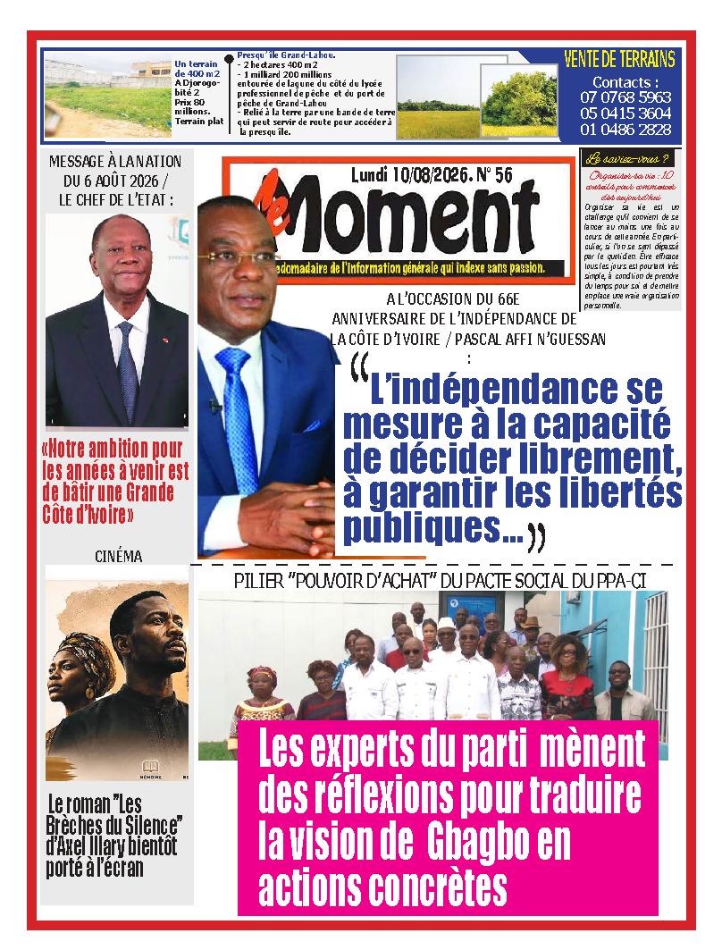 LE MOMENT N° 56