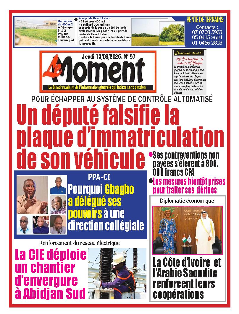 LE MOMENT N° 57