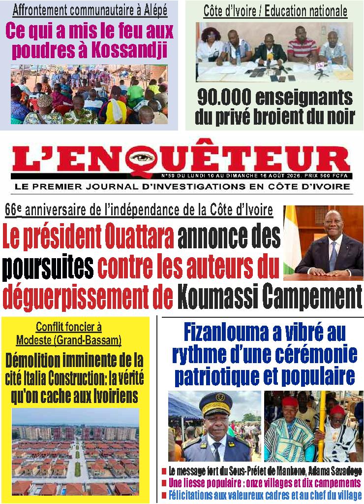 LENQUETEUR N° 69
