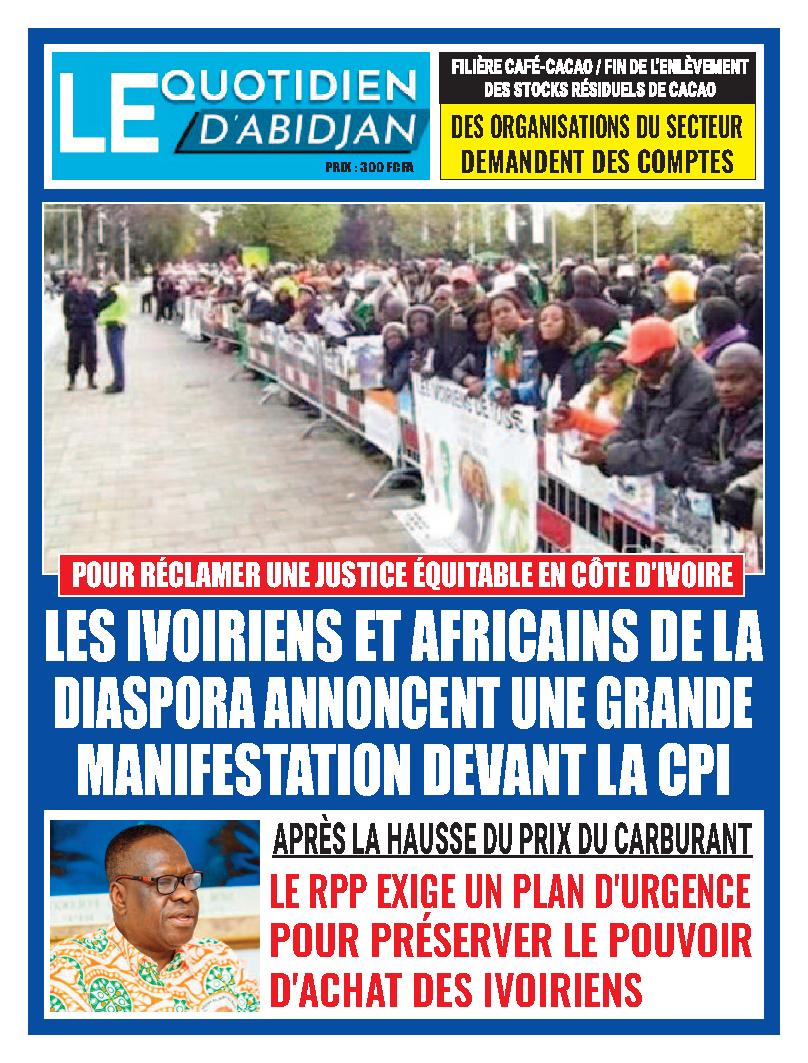 LE QUOTIDIEN DABIDJAN N° 5157