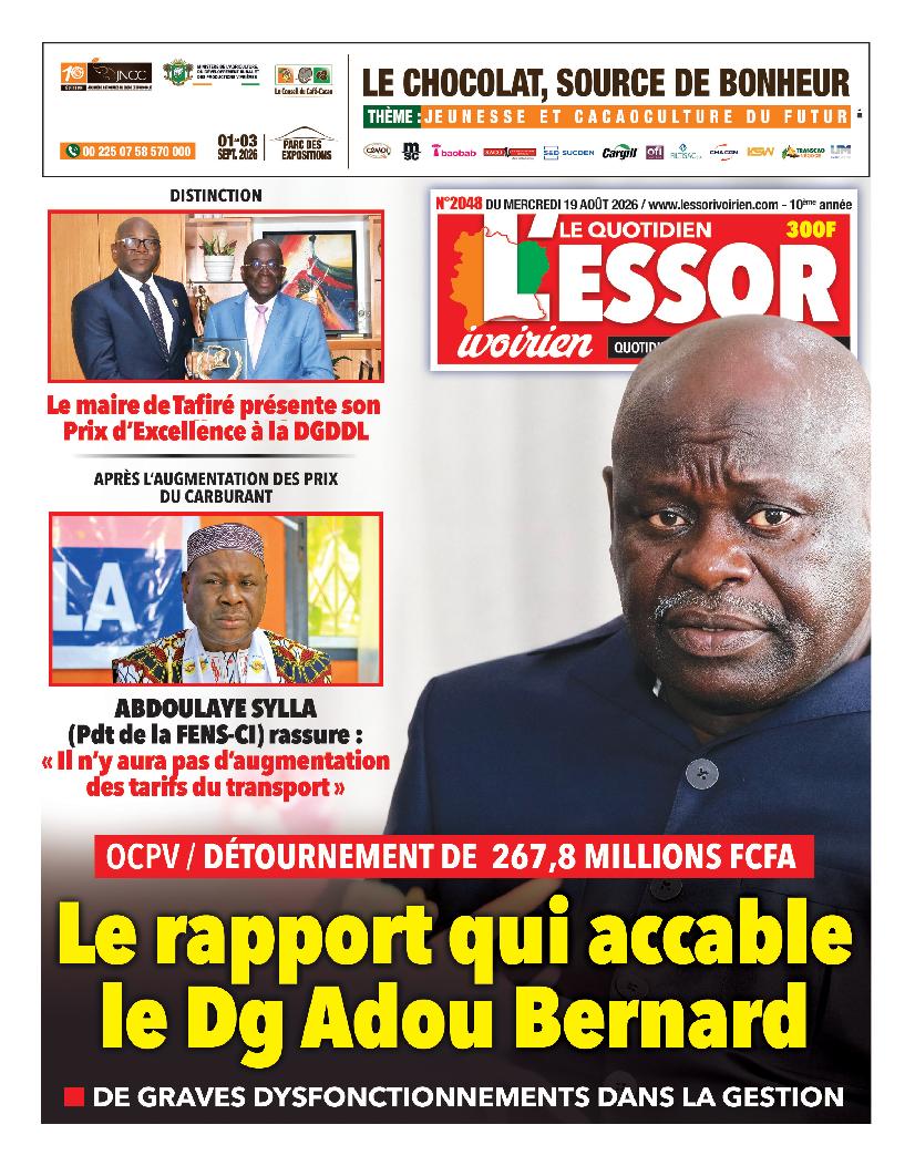 L'ESSOR IVOIRIEN N° 2048