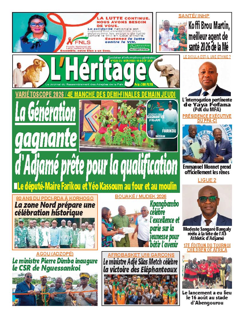 L'HERITAGE N° 1286