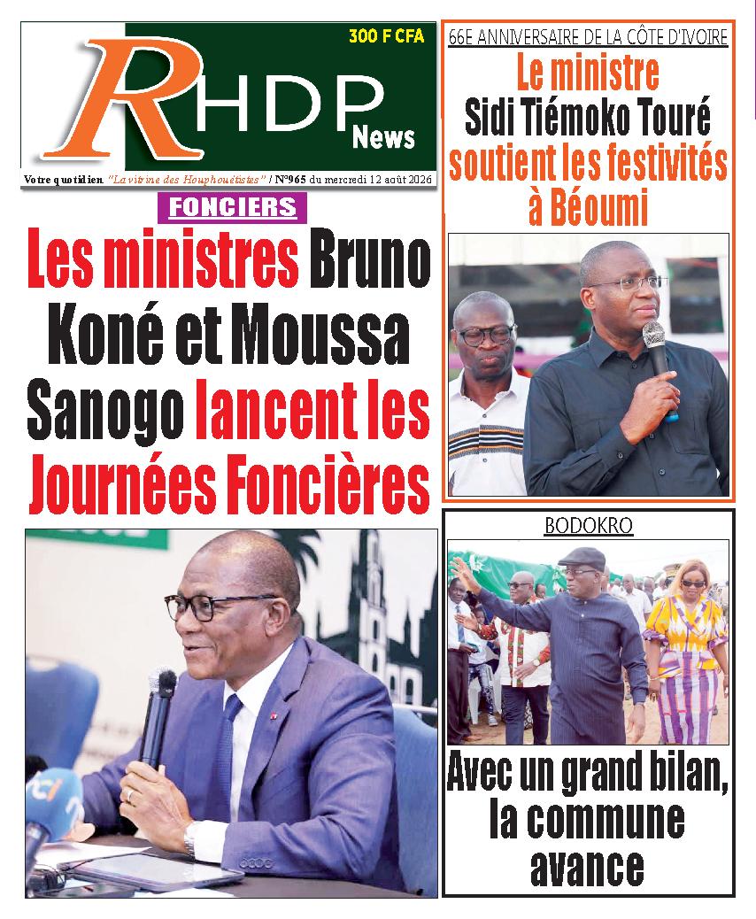 RHDPNEWS N° 965