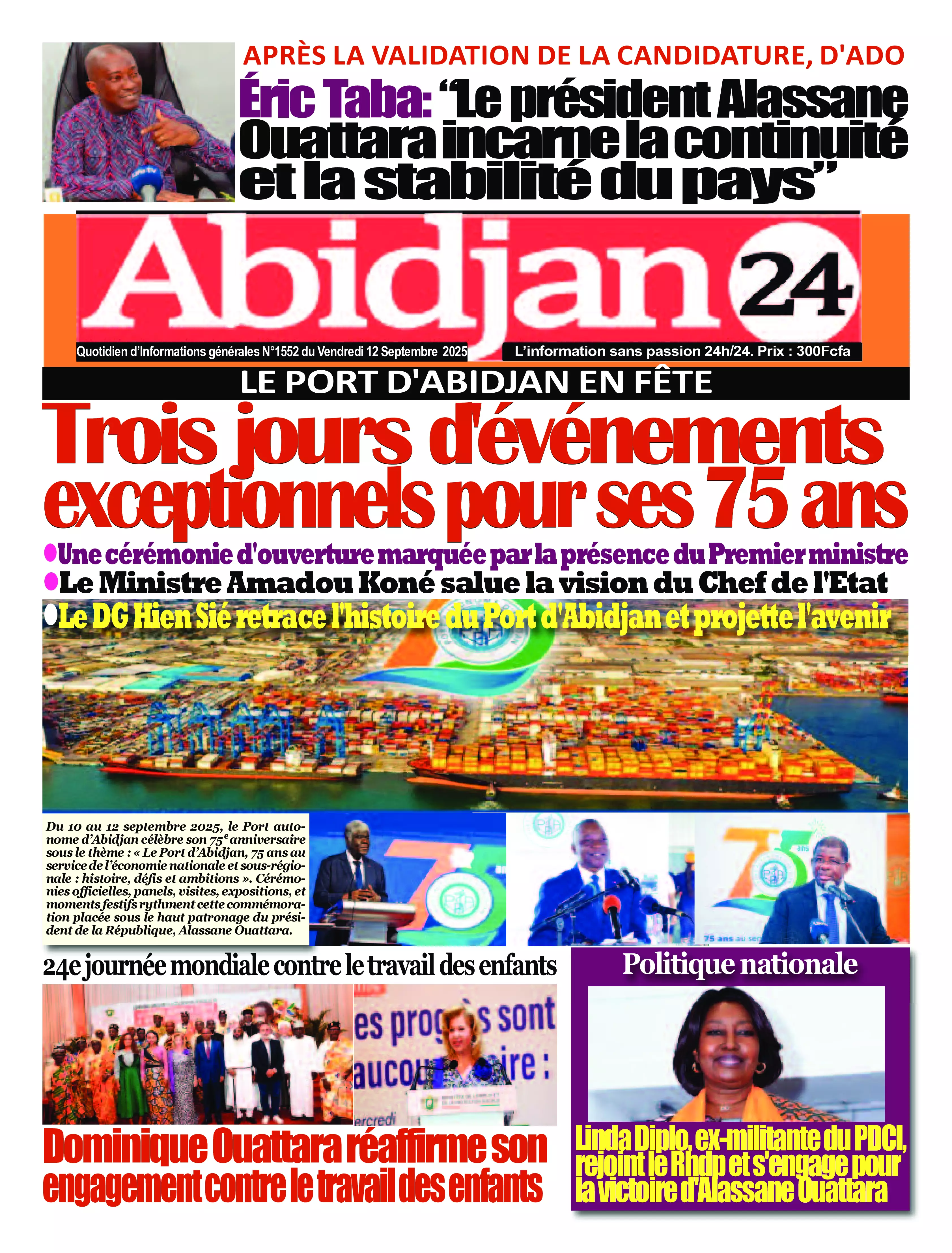 N° 1552 - 2025-09-12