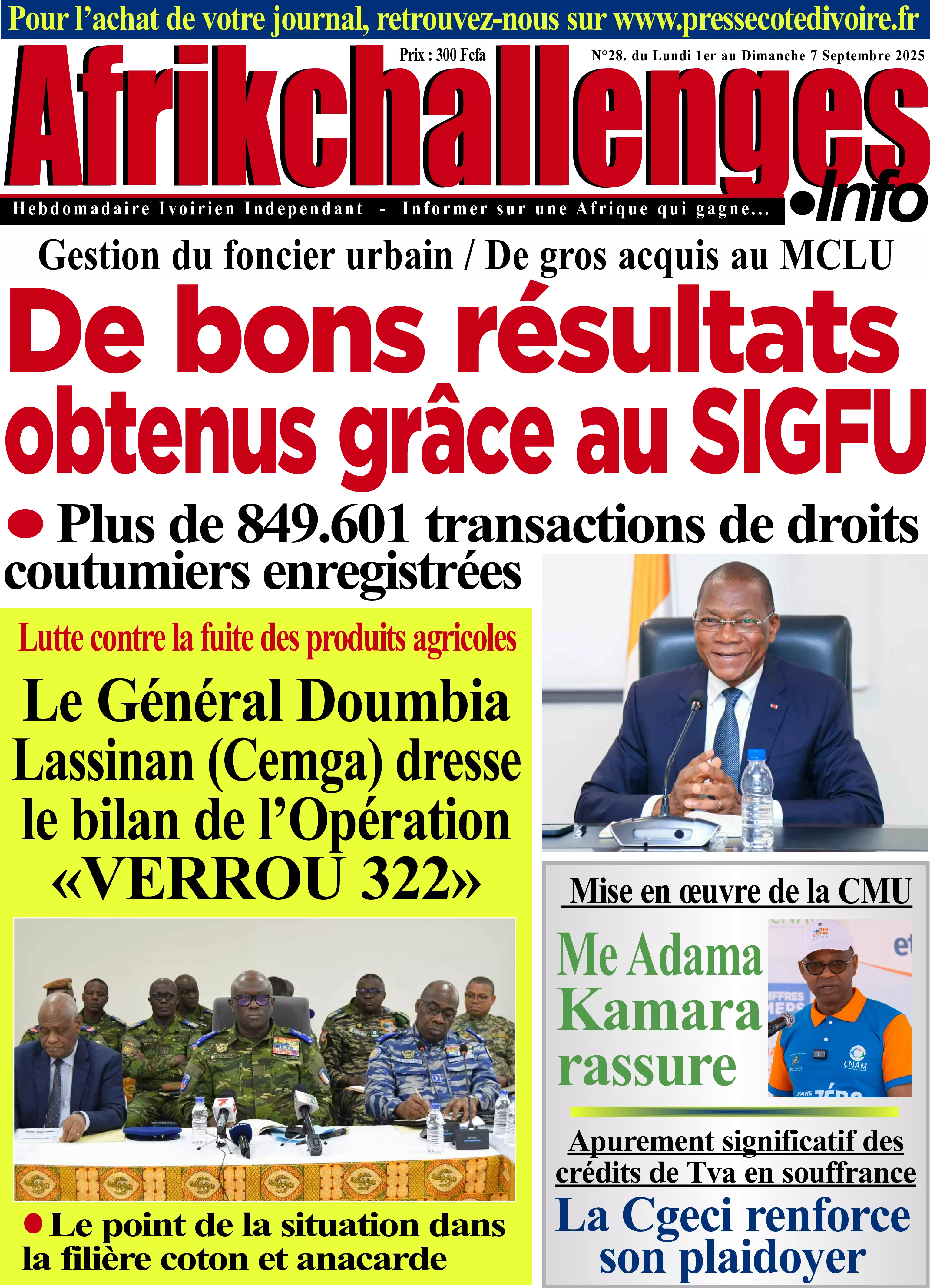 AFRIKCHALLENGES N° 28