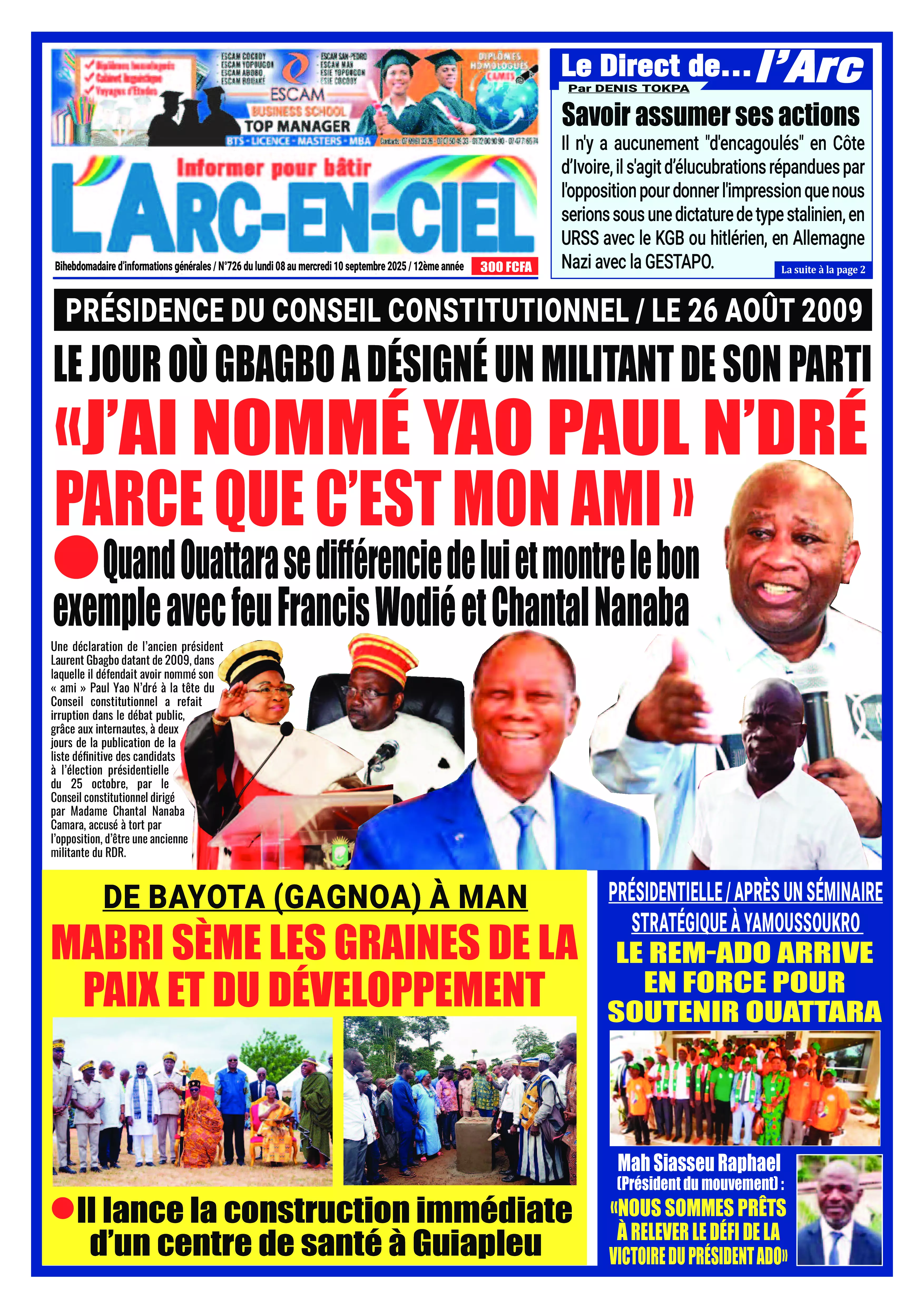 N° 726 - 2025-09-08