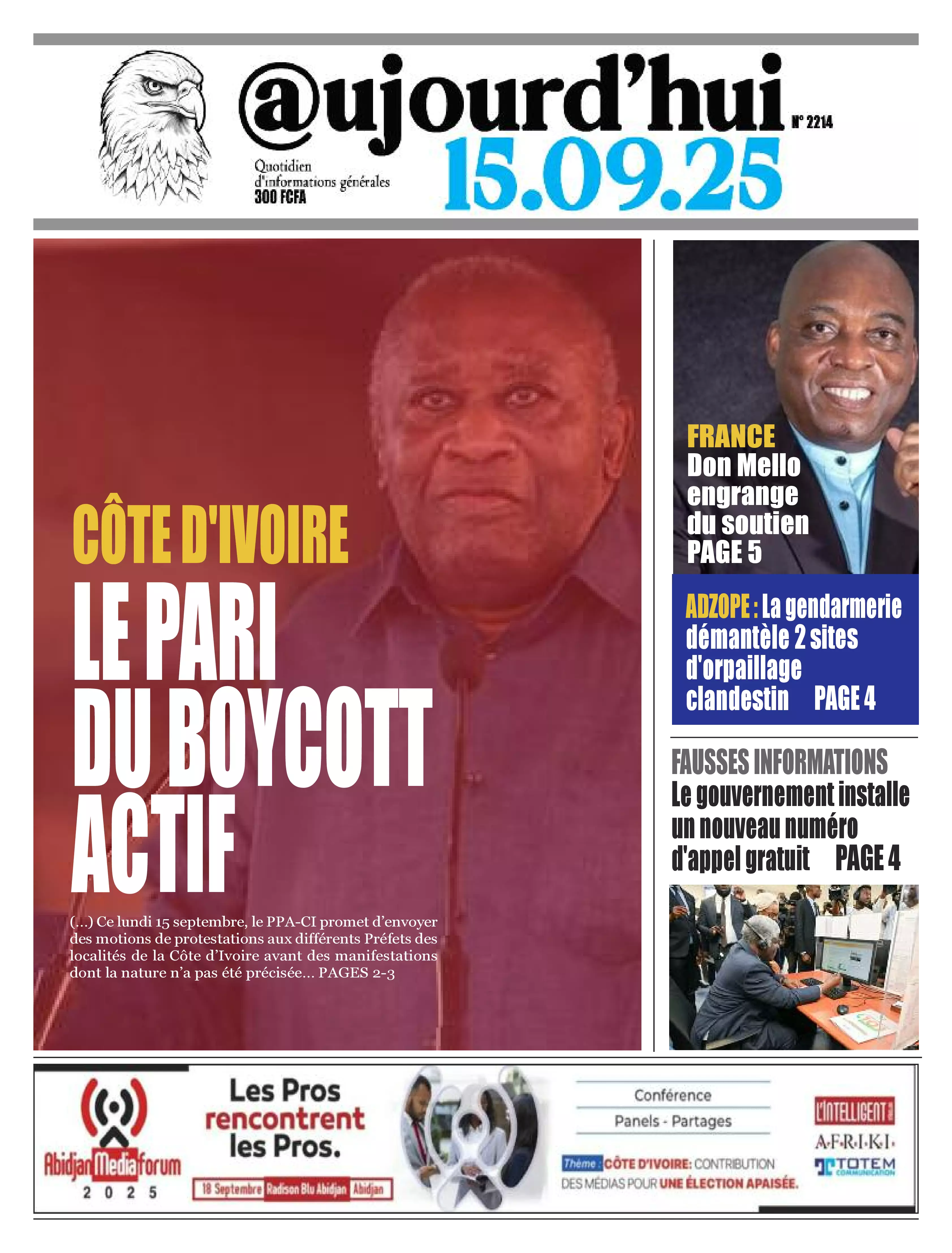 N° 2214 - 2025-09-15