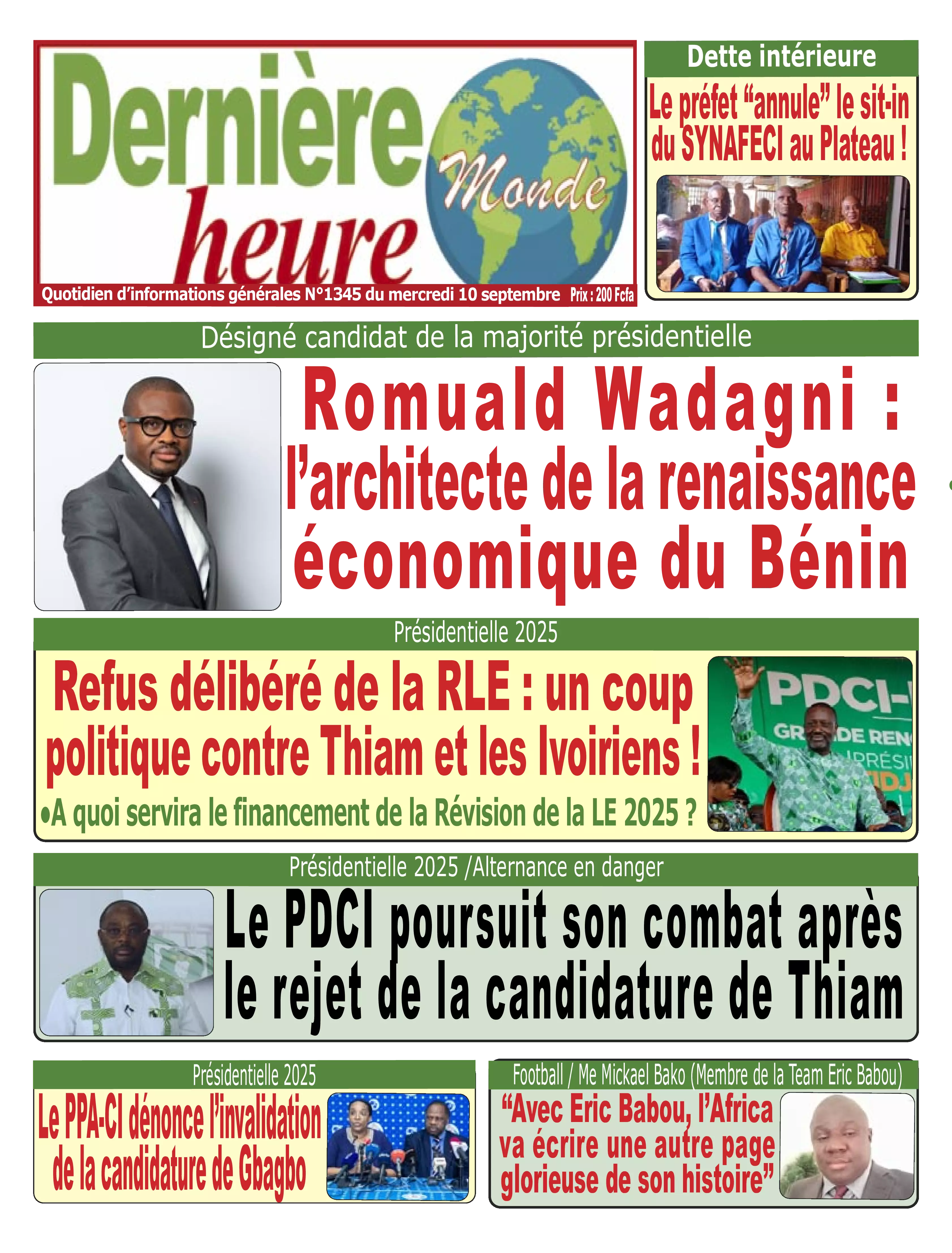N° 1345 - 2025-09-10