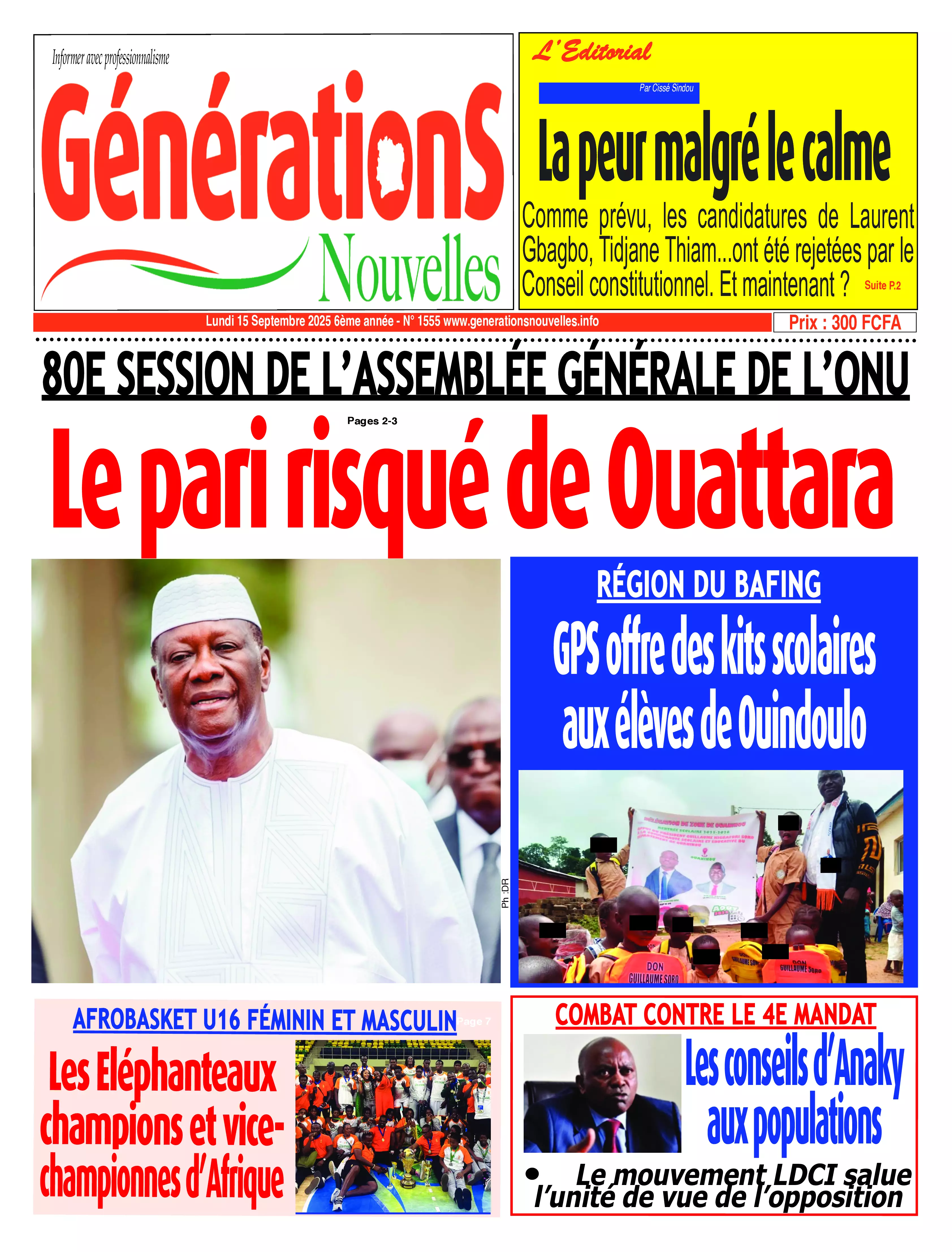N° 1555 - 2025-09-15