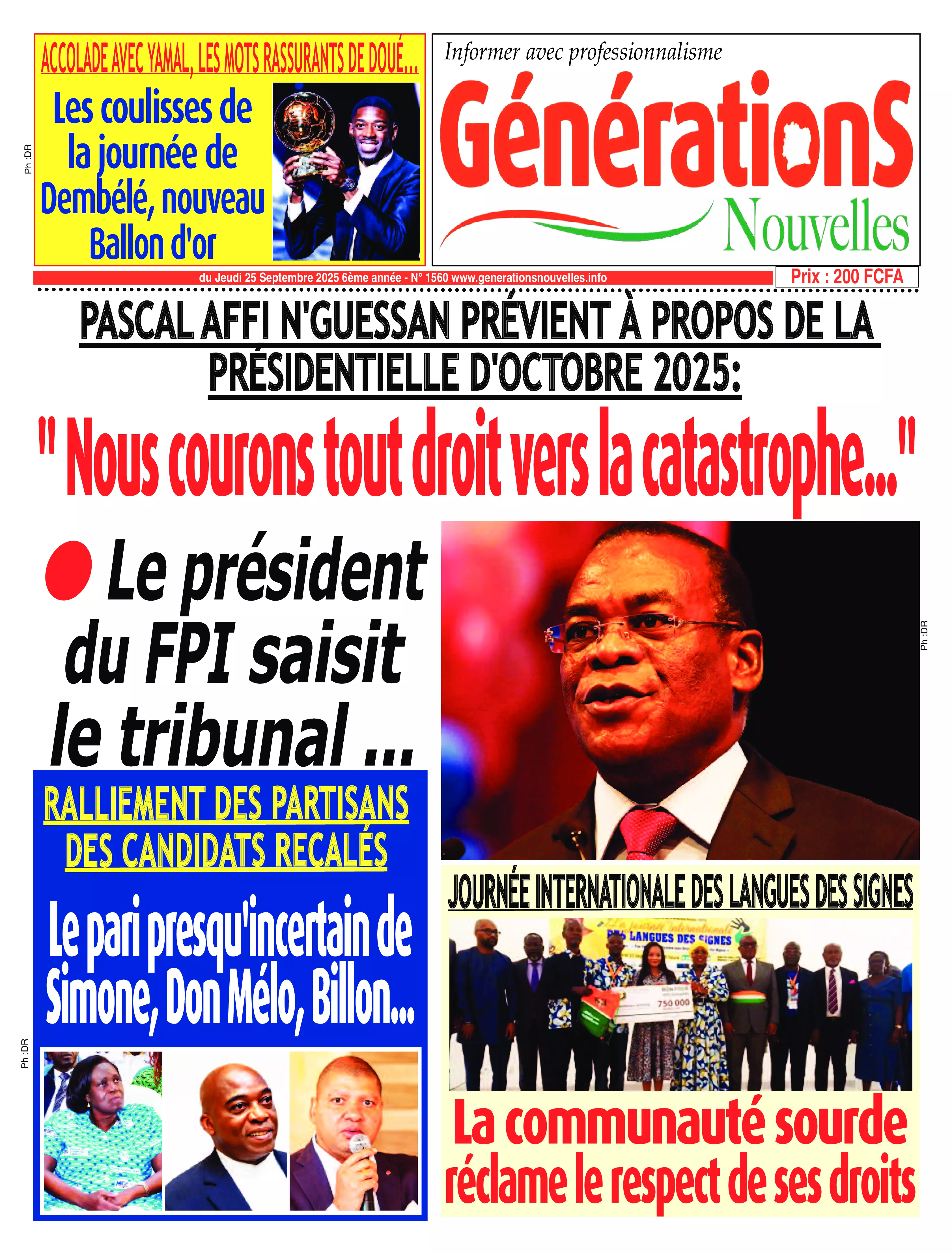 N° 1560 - 2025-09-25