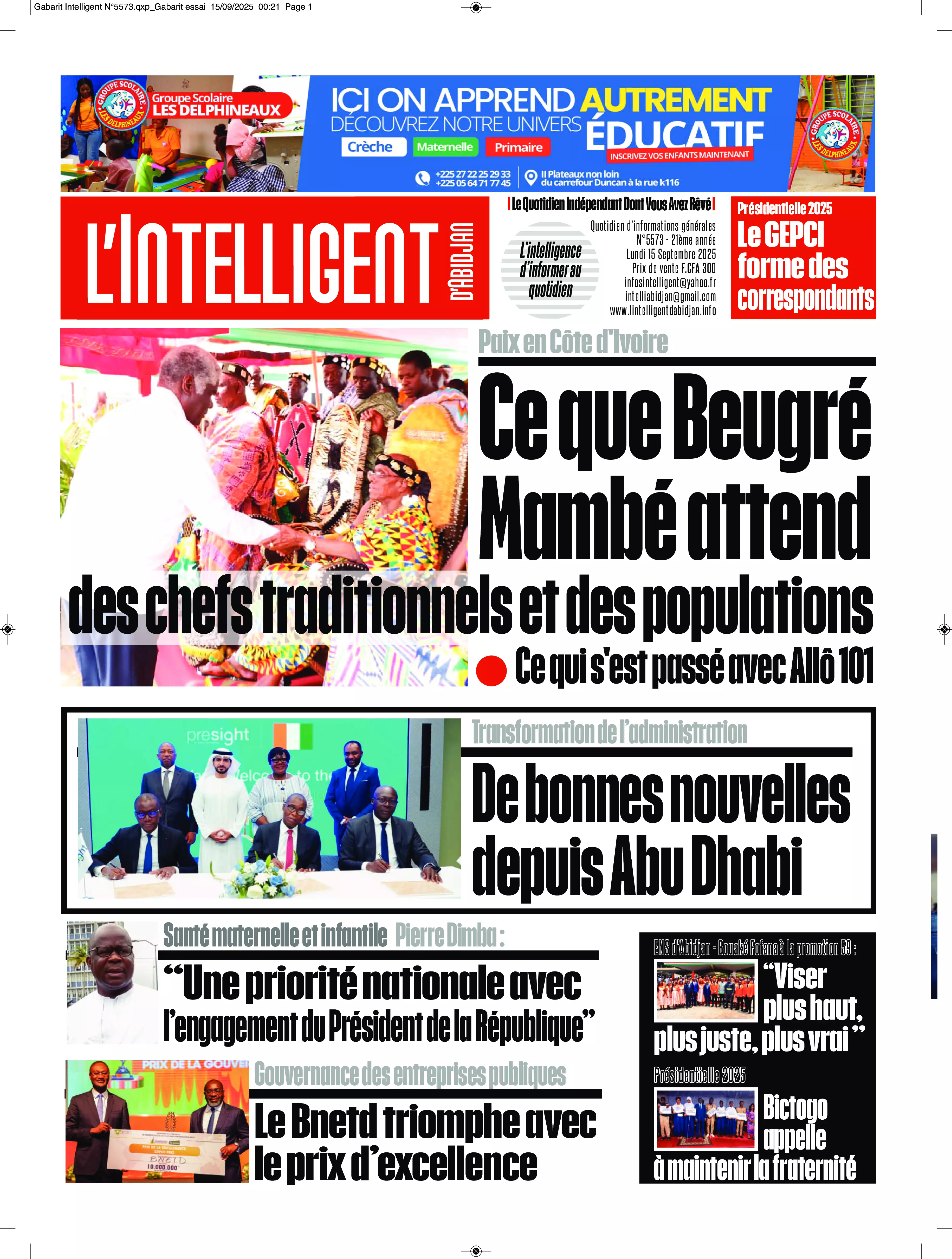 N° 5573 - 2025-09-15