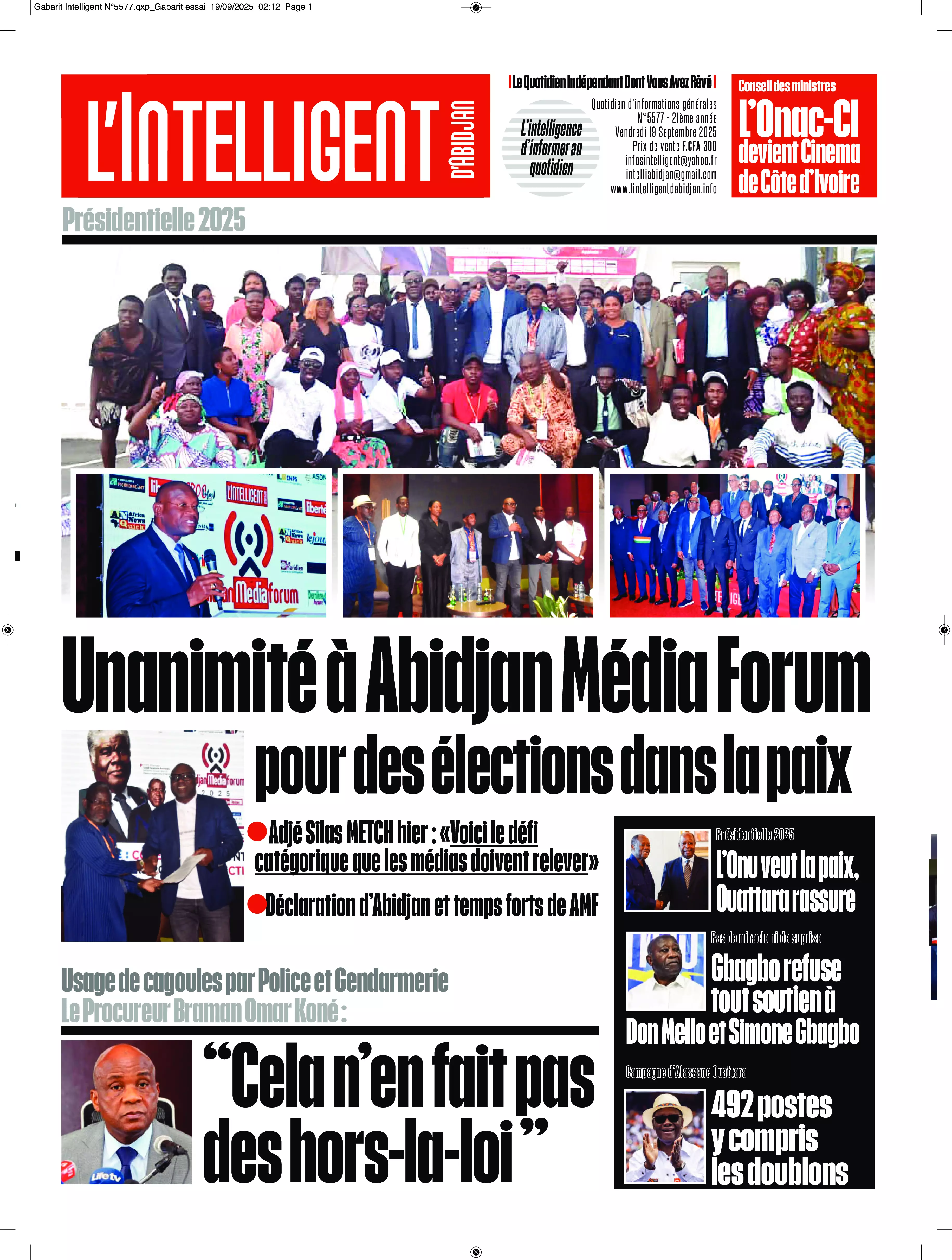 N° 5577 - 2025-09-19