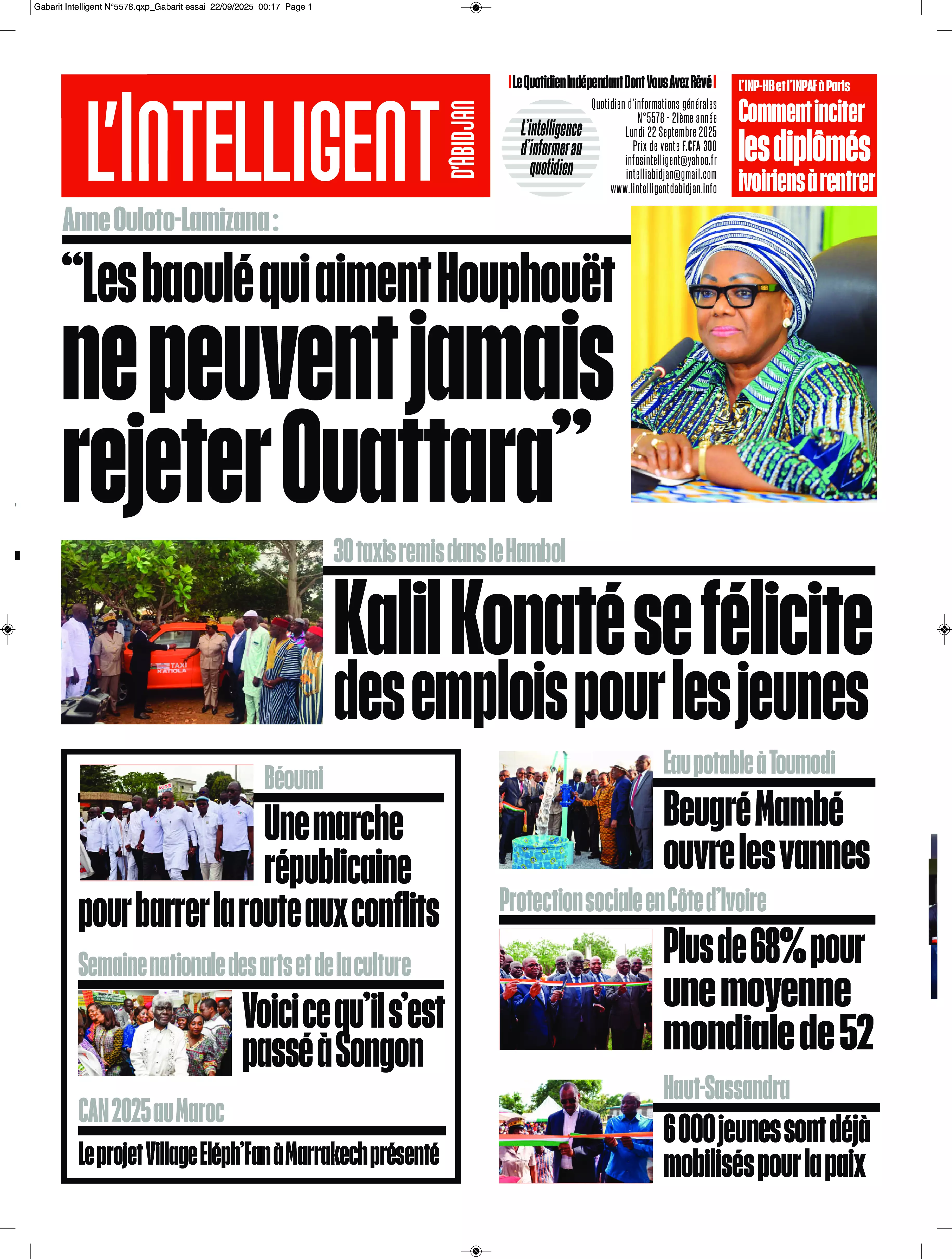 N° 5578 - 2025-09-22