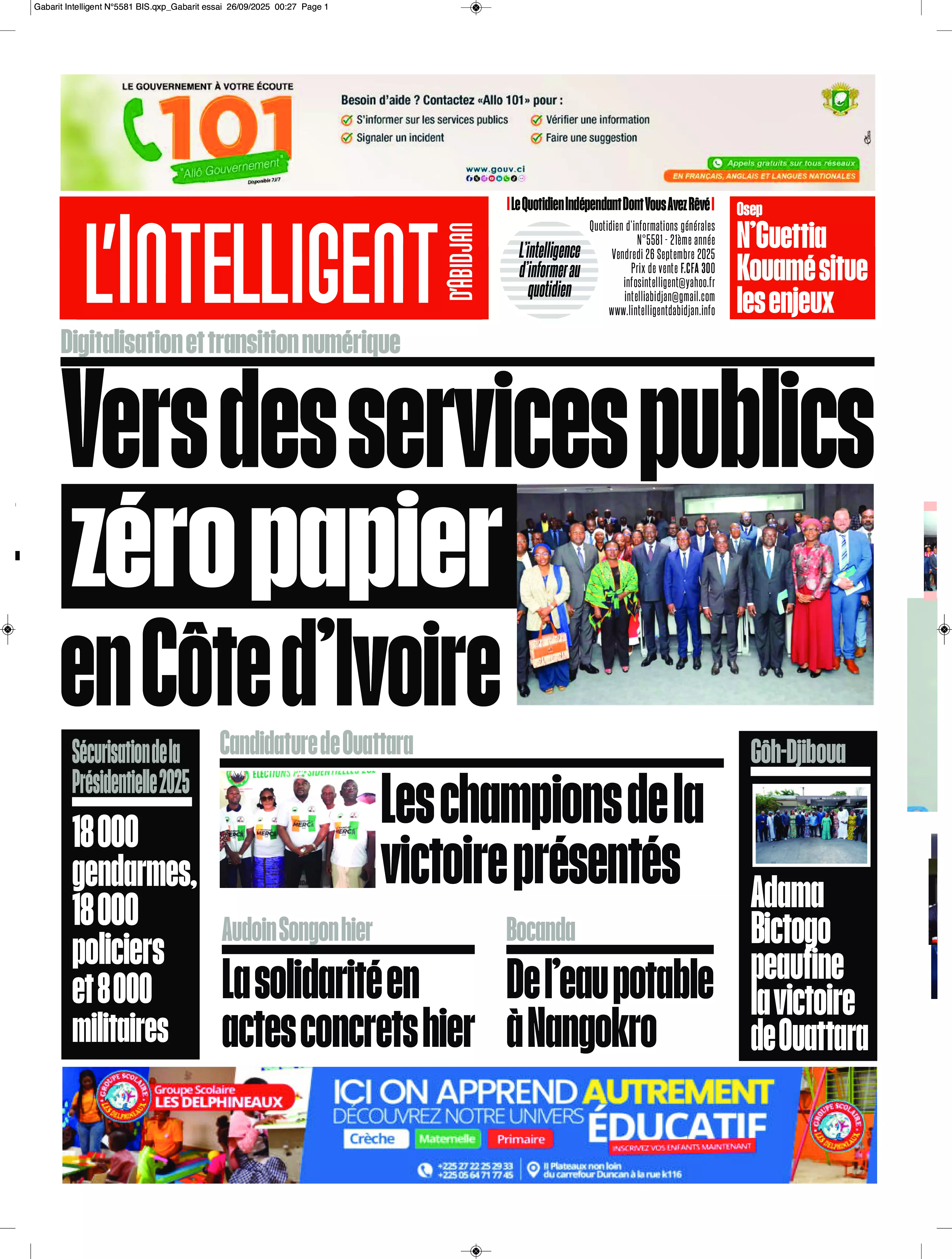 N° 5581 - 2025-09-26