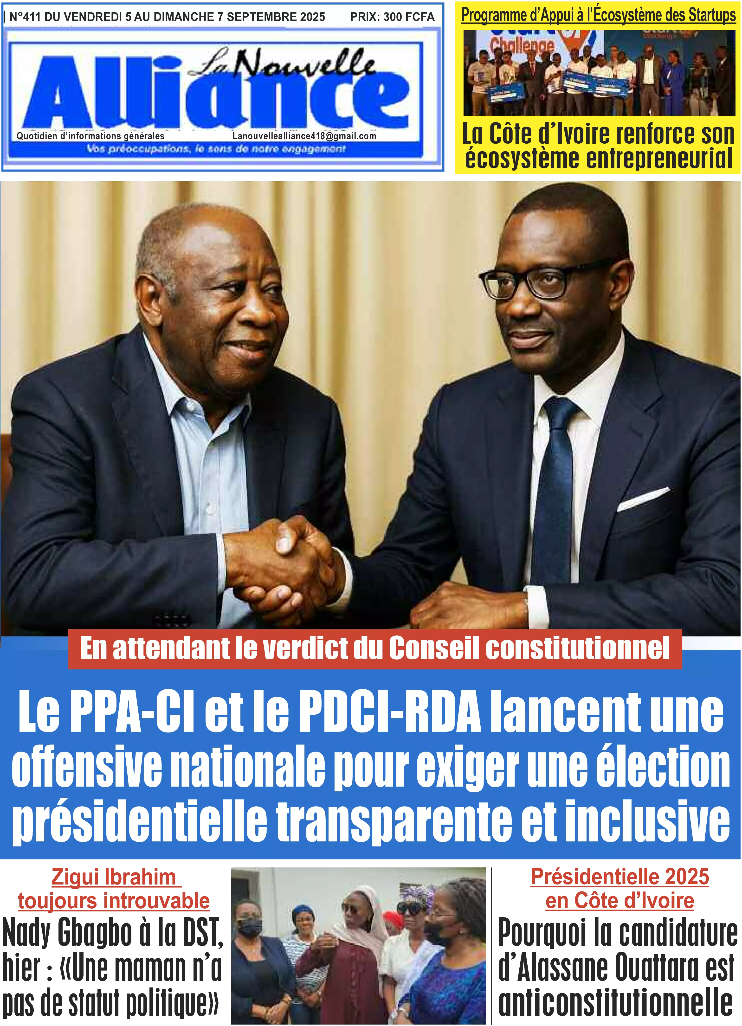 N° 411 - 2025-09-05