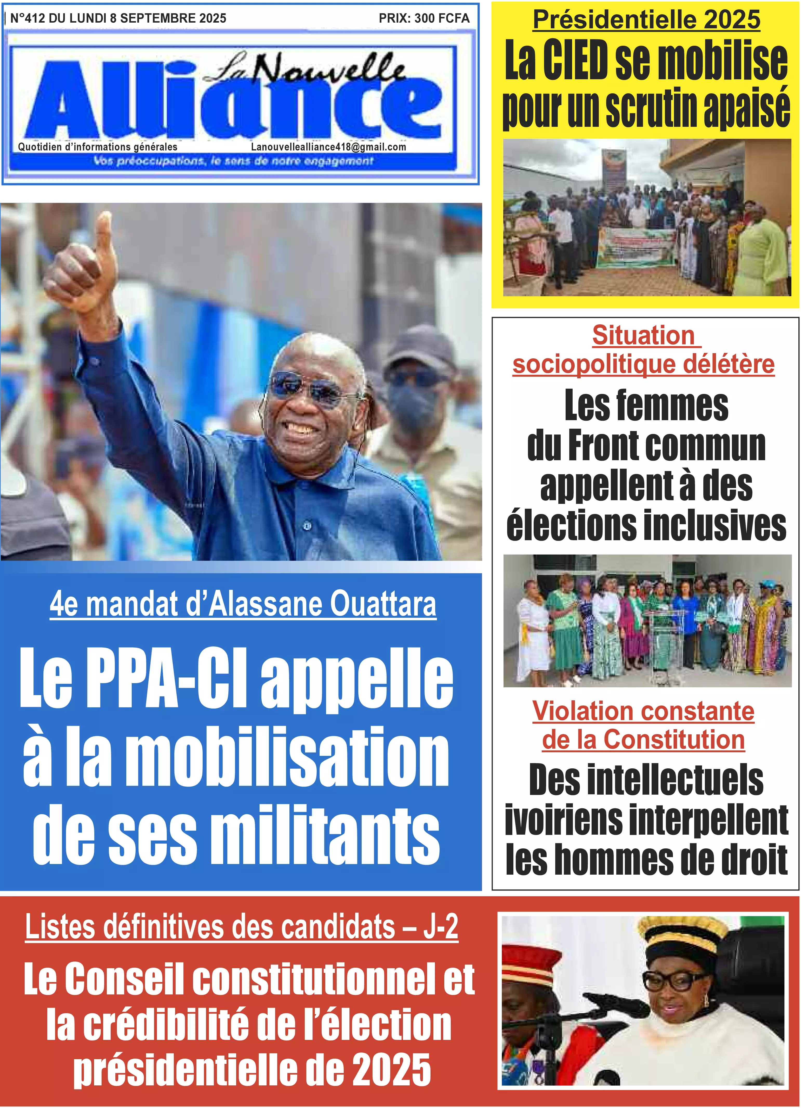 N° 412 - 2025-09-08