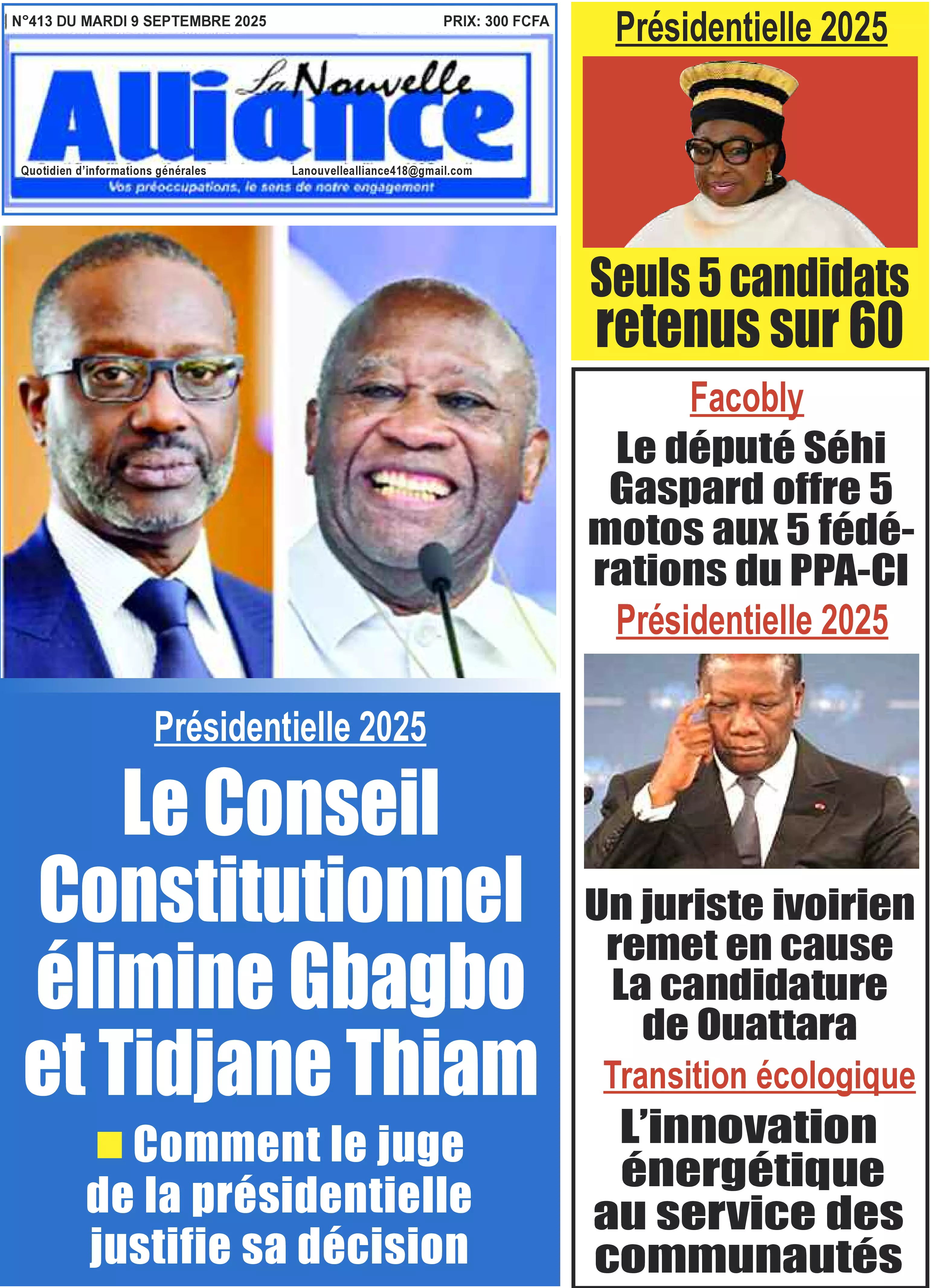 N° 413 - 2025-09-09