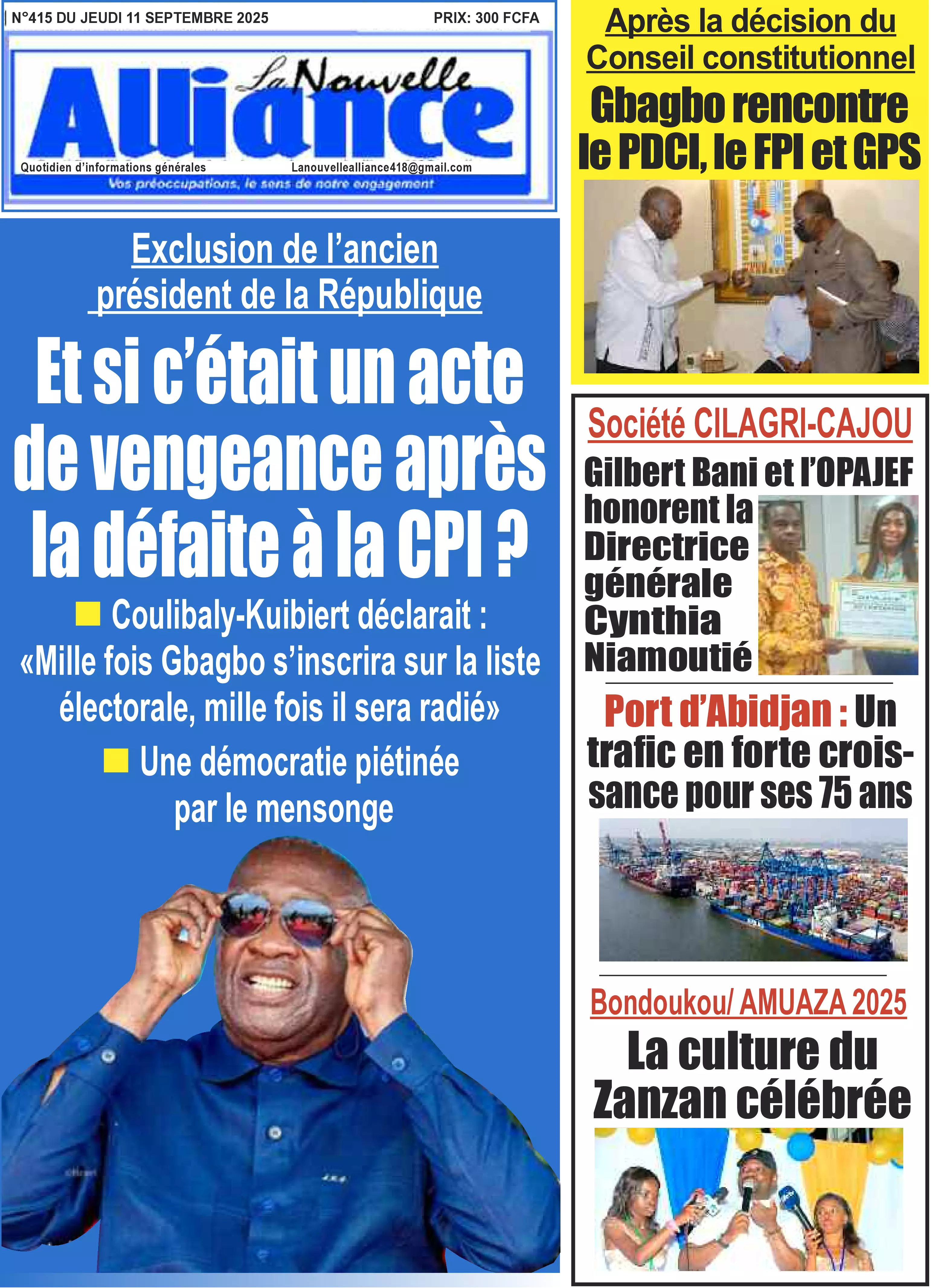 N° 415 - 2025-09-11
