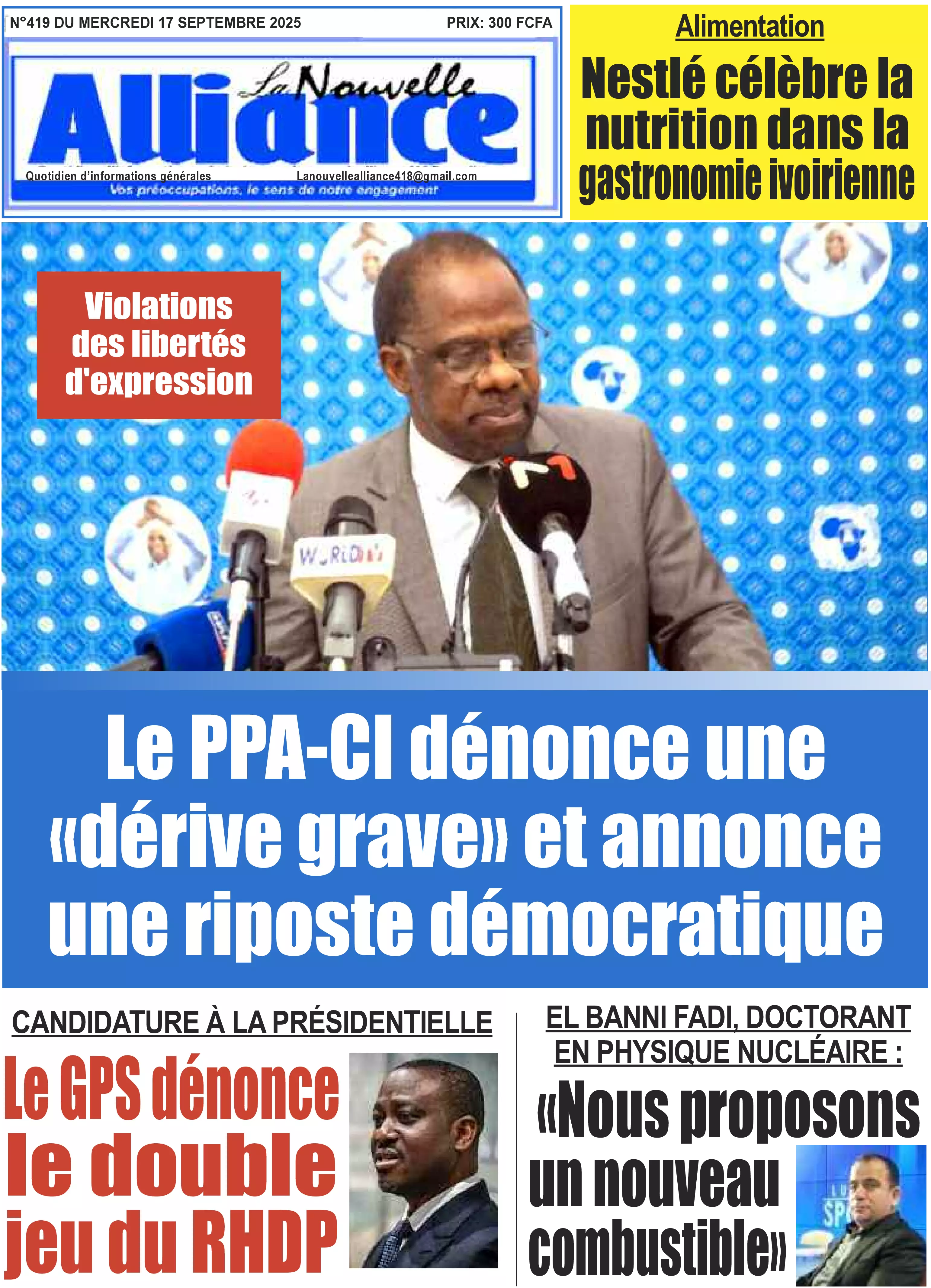 LA NOUVELLE ALLIANCE