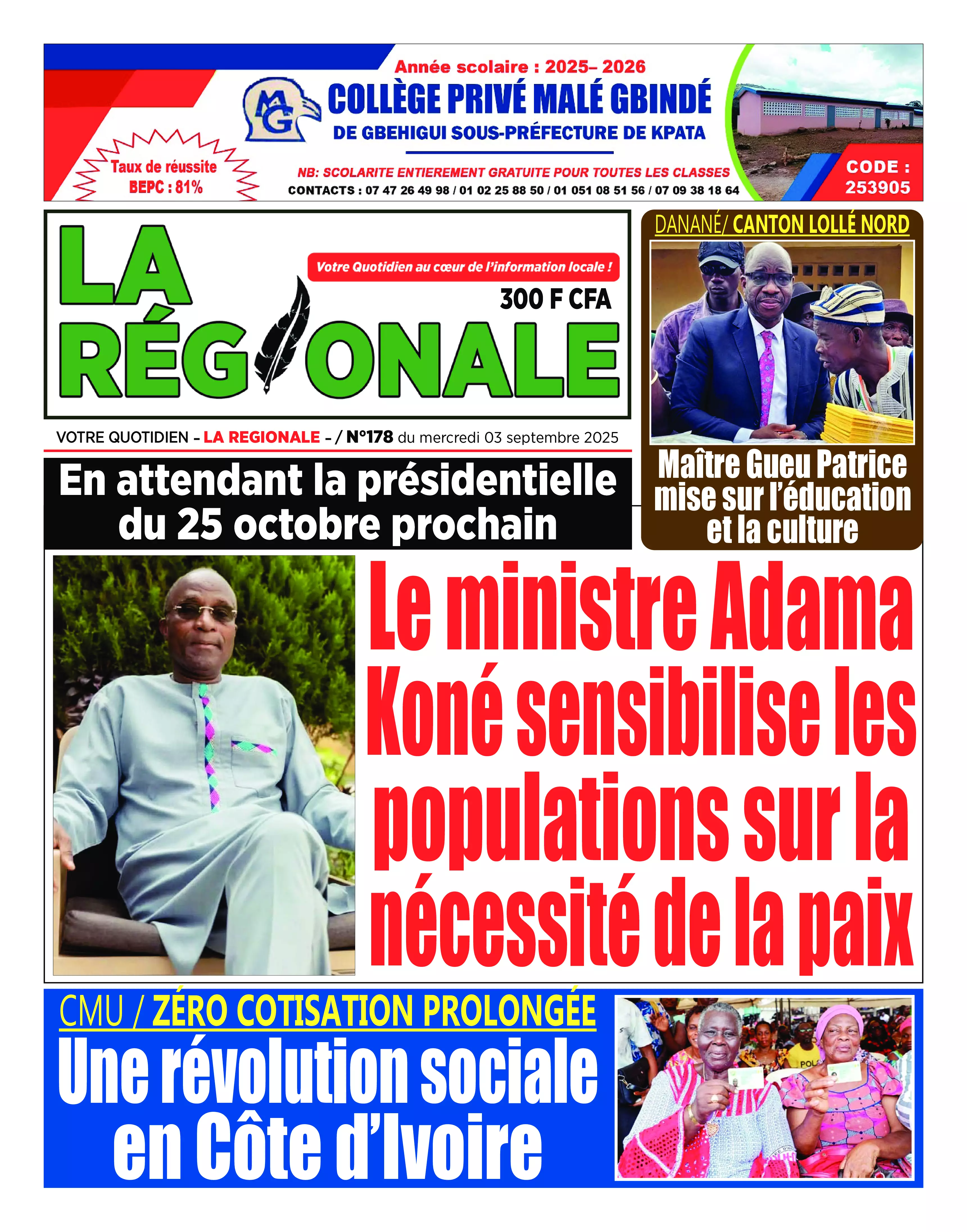 N° 178 - 2025-09-03