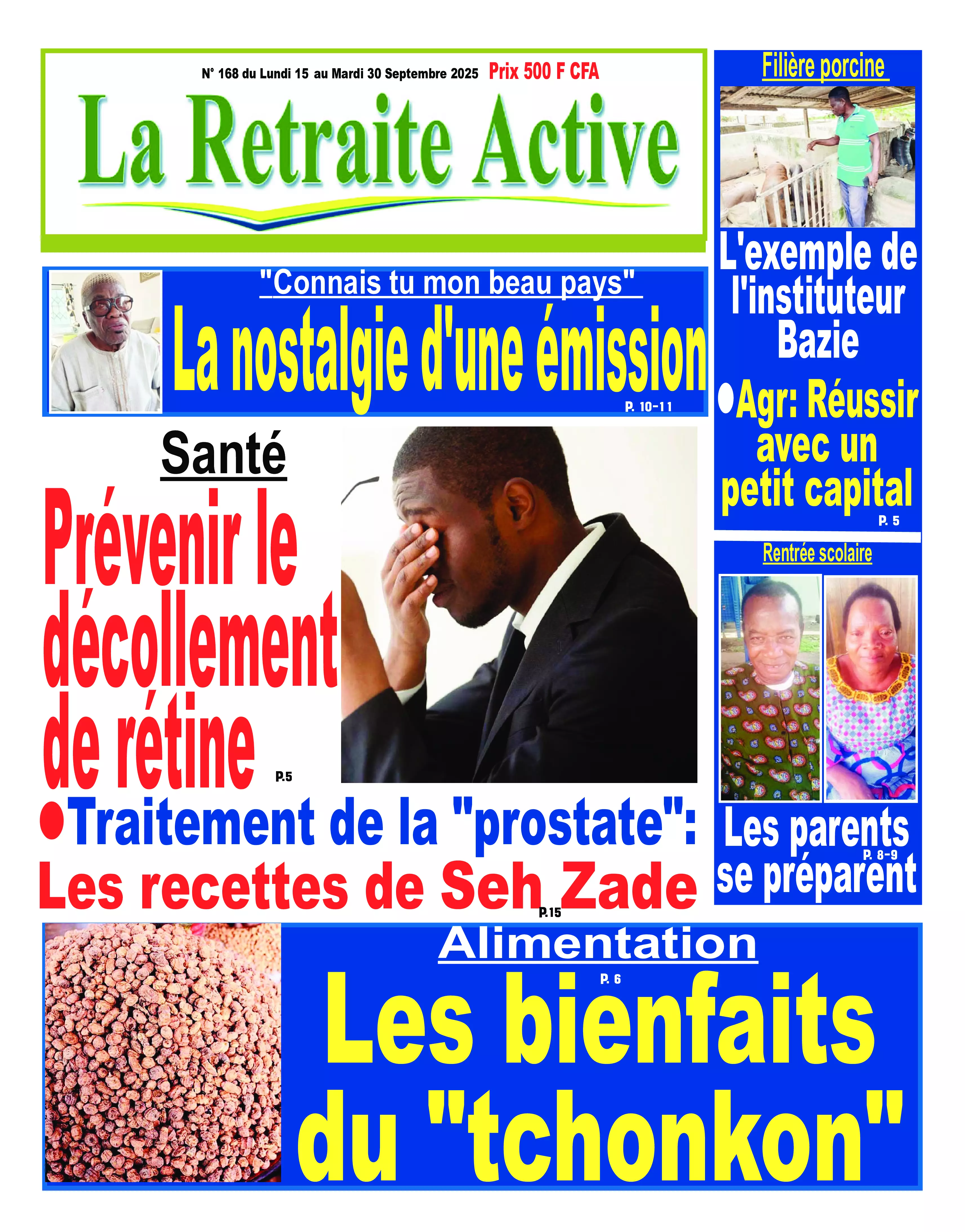 LA RETRAITE ACTIVE N° 168