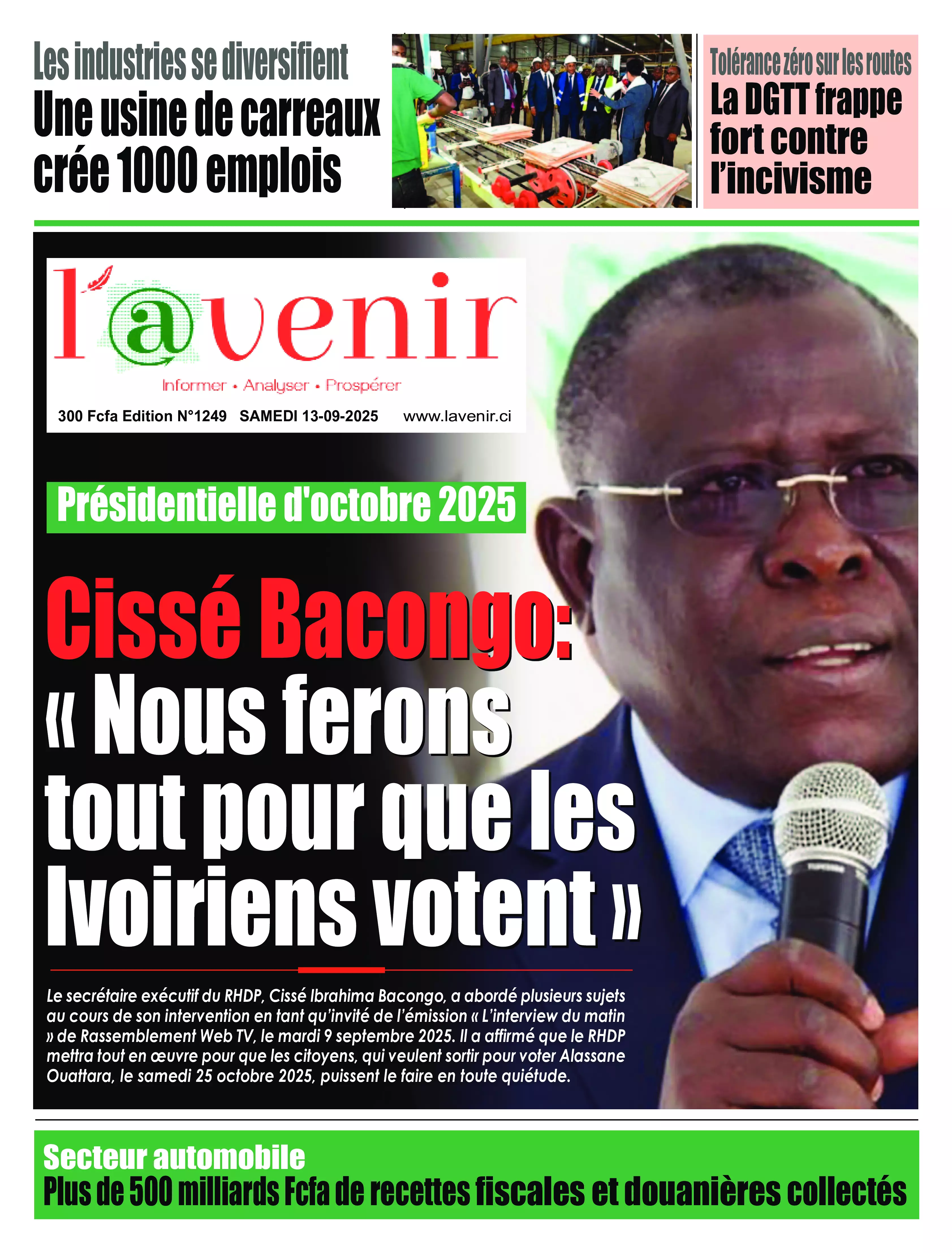 N° 1249 - 2025-09-13