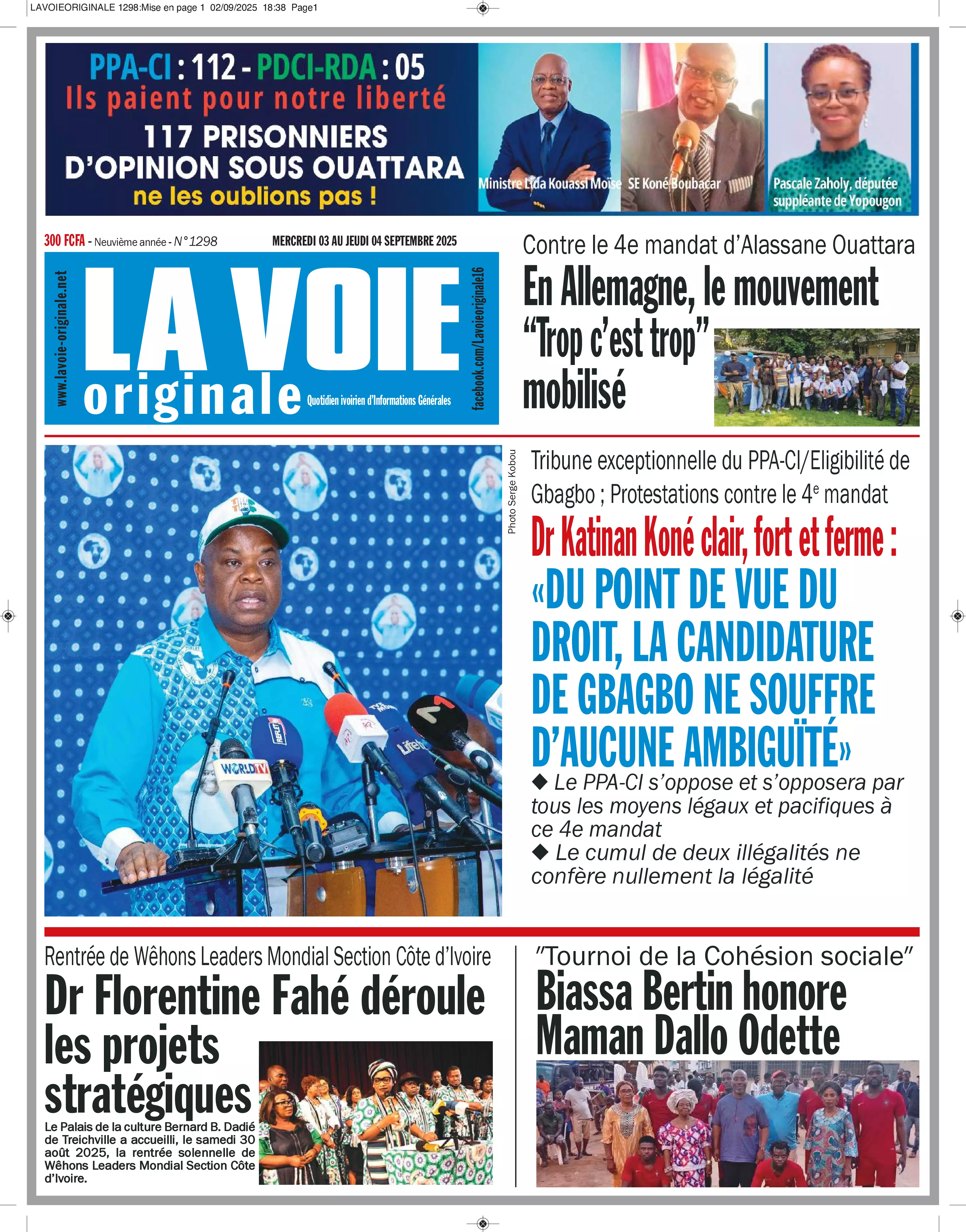 N° 1298 - 2025-09-03