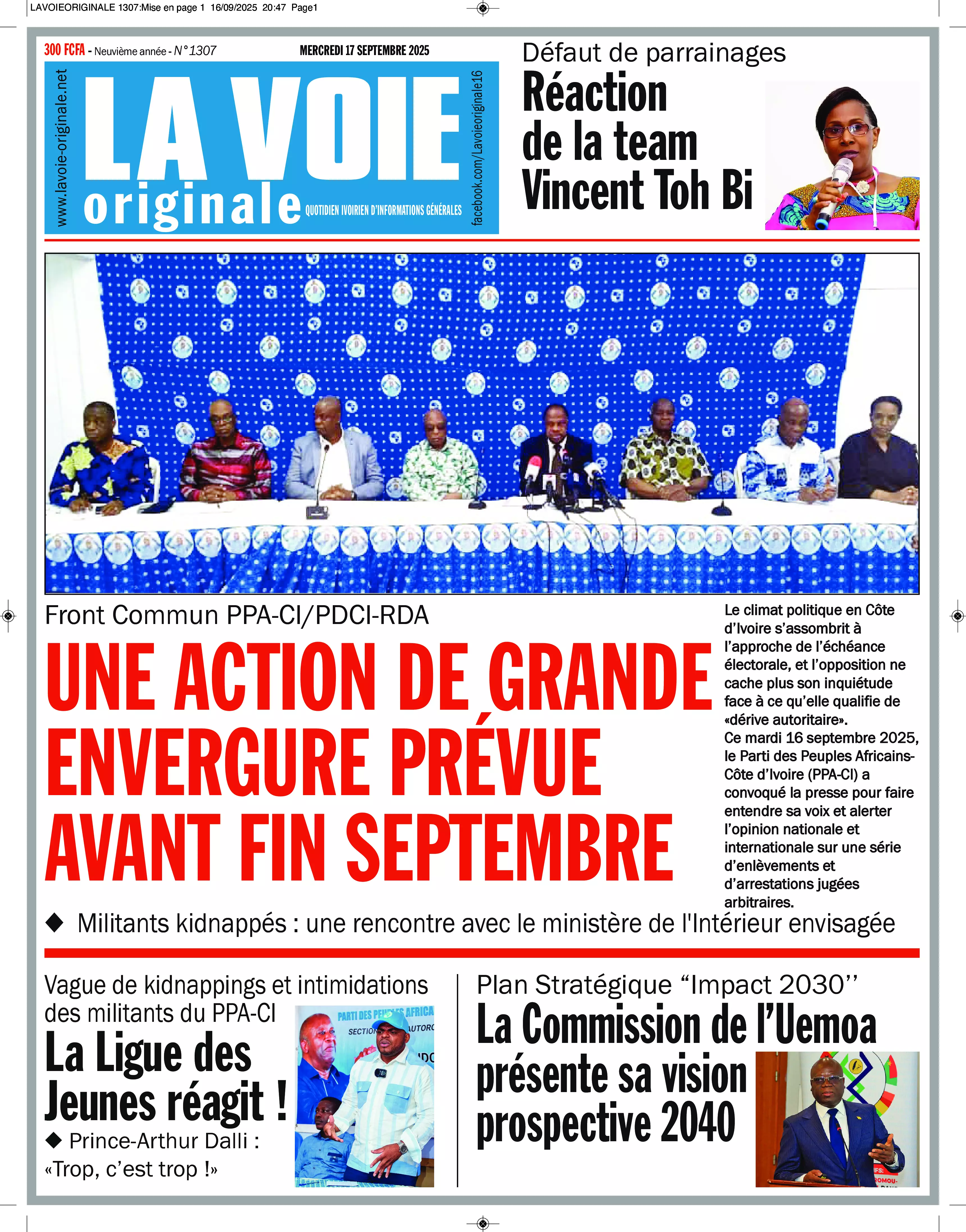 N° 1307 - 2025-09-17