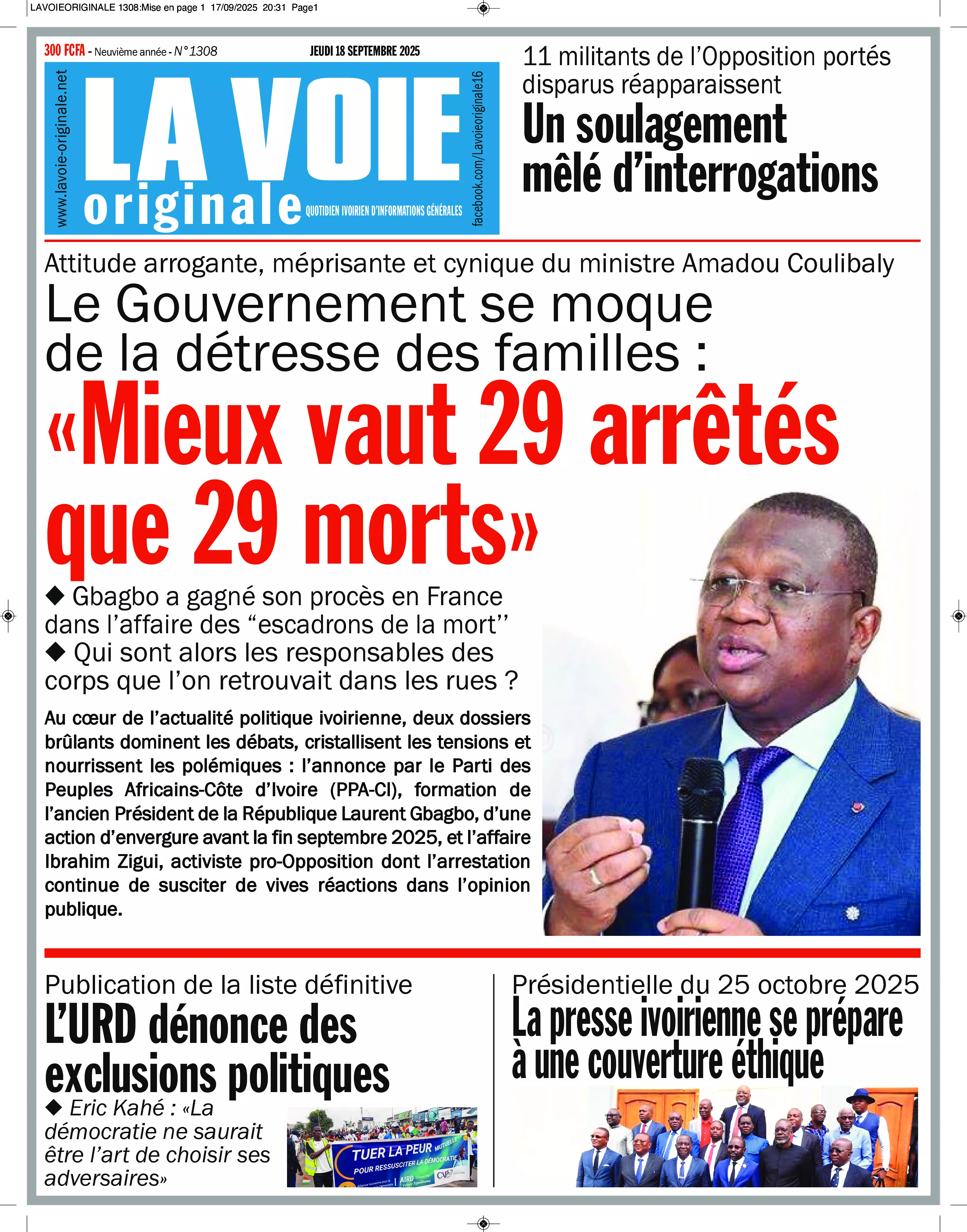 N° 1308 - 2025-09-18