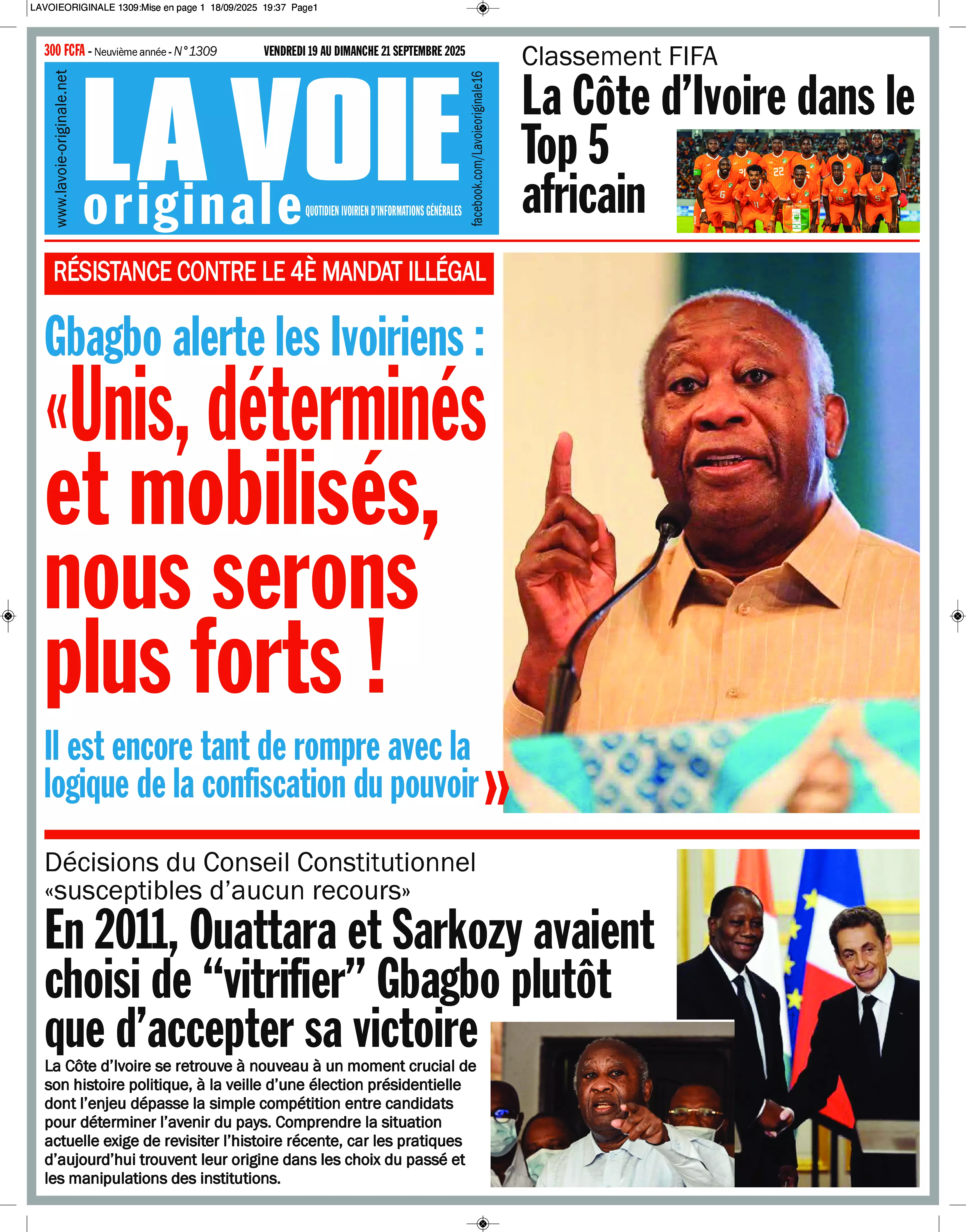 N° 1309 - 2025-09-19