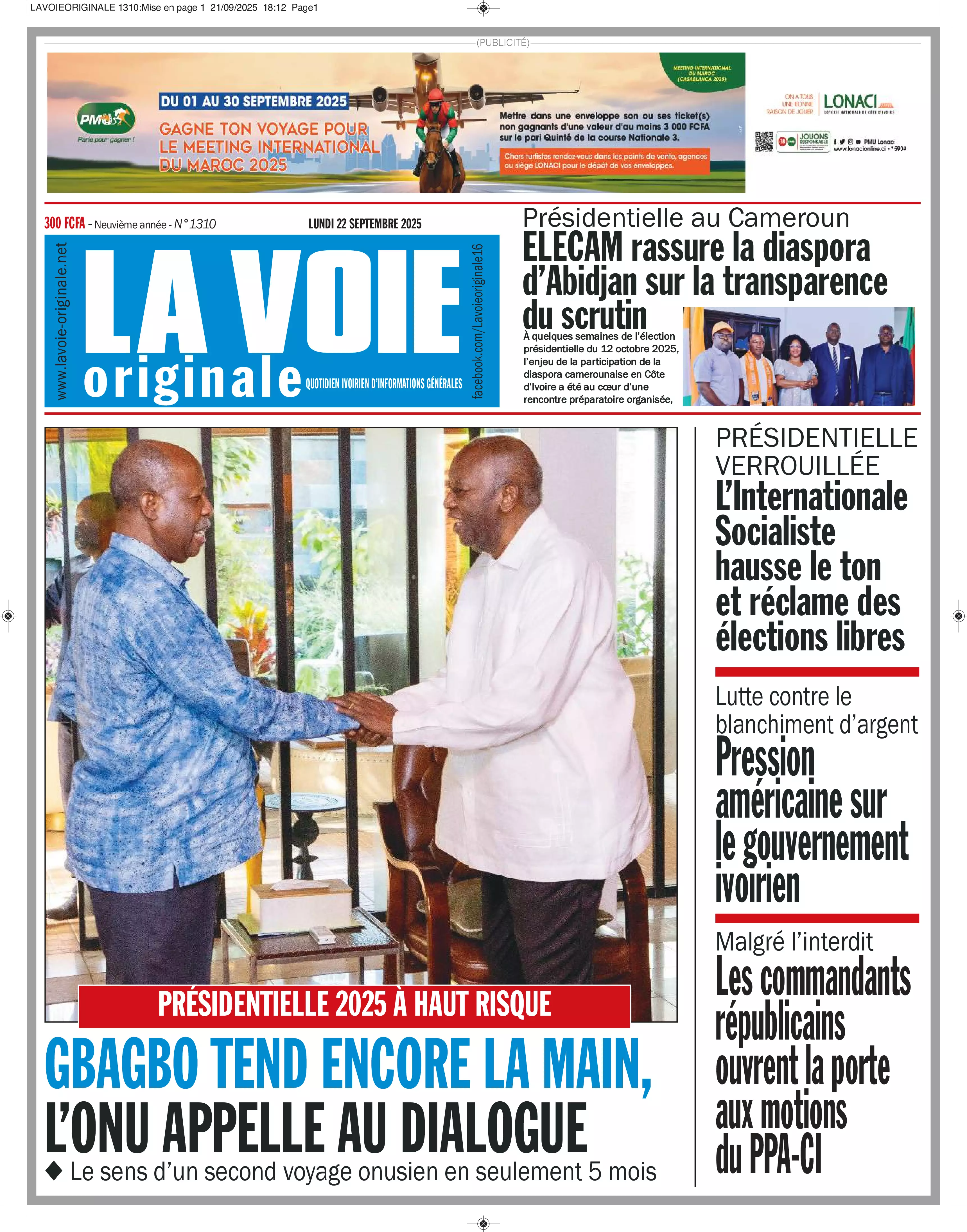 N° 1310 - 2025-09-22