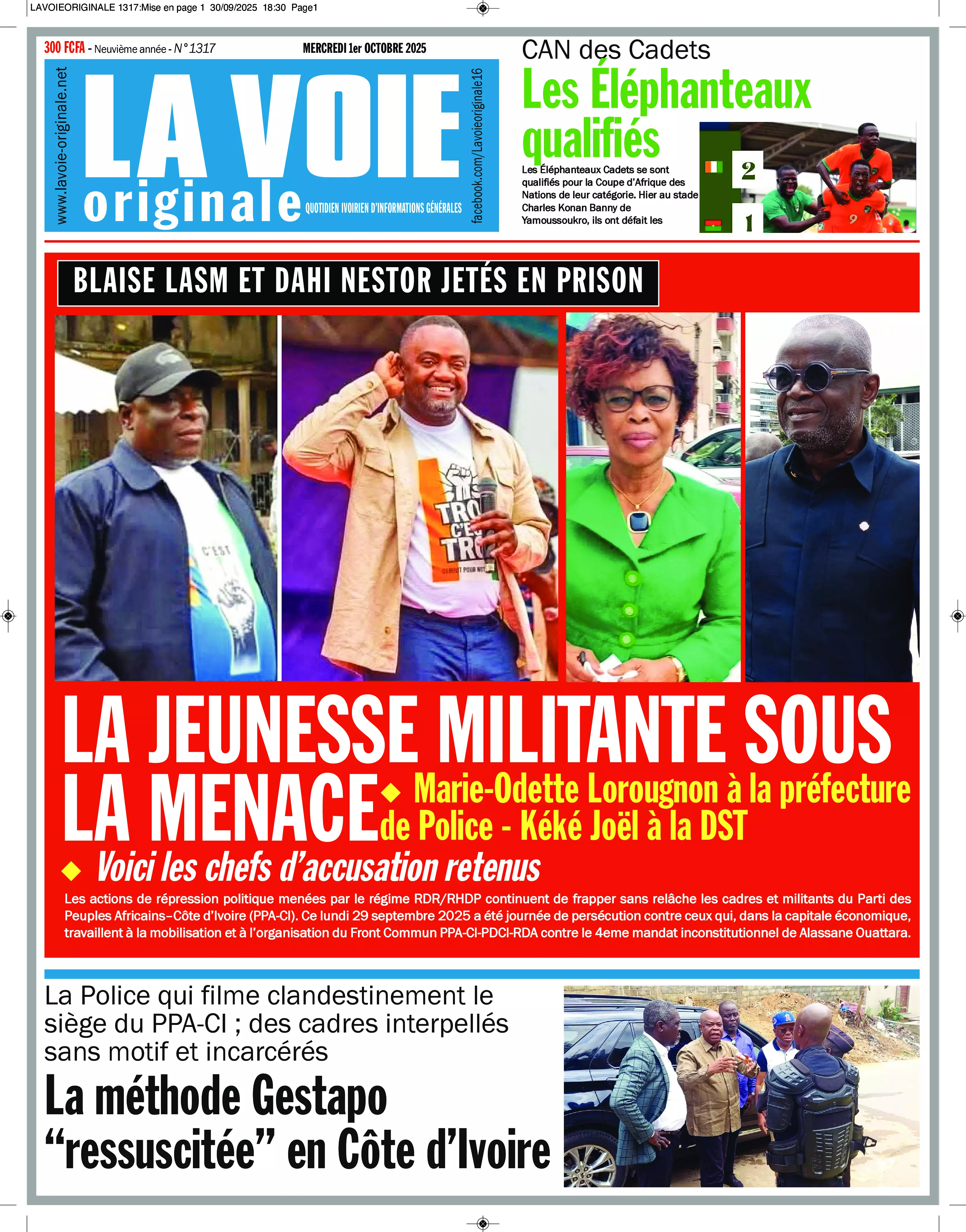 N° 1317 - 2025-10-01