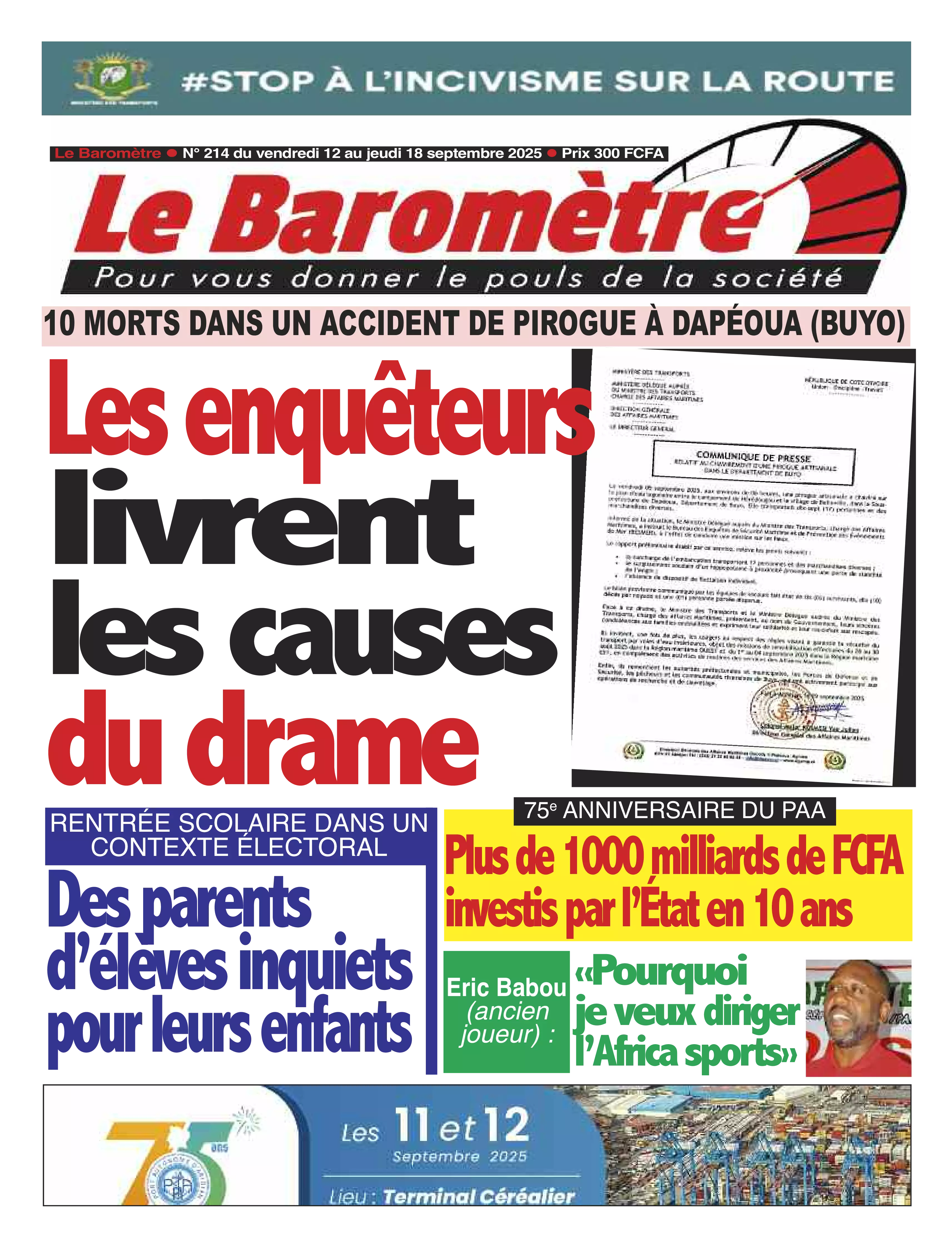 N° 214 - 2025-09-12