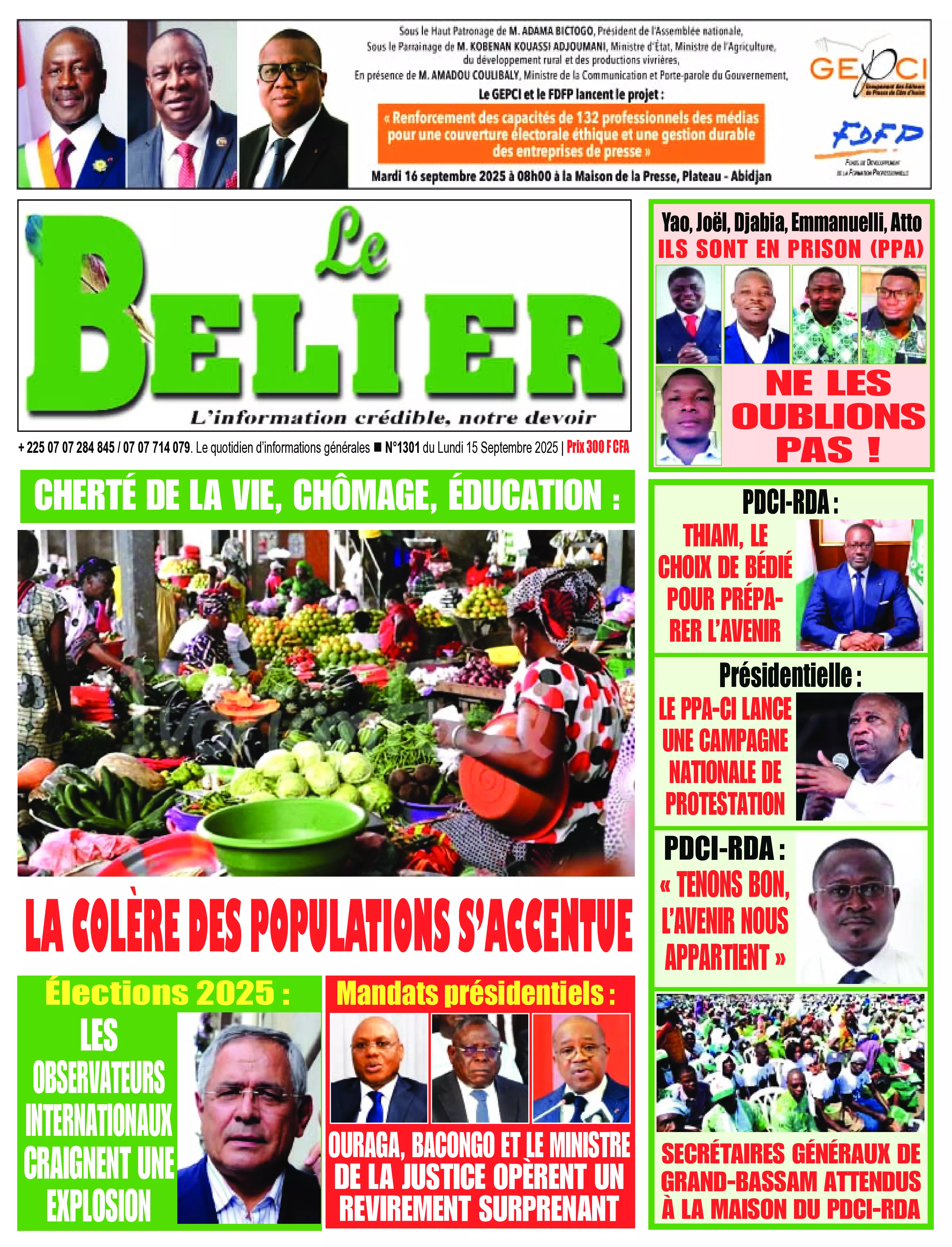 N° 1301 - 2025-09-15