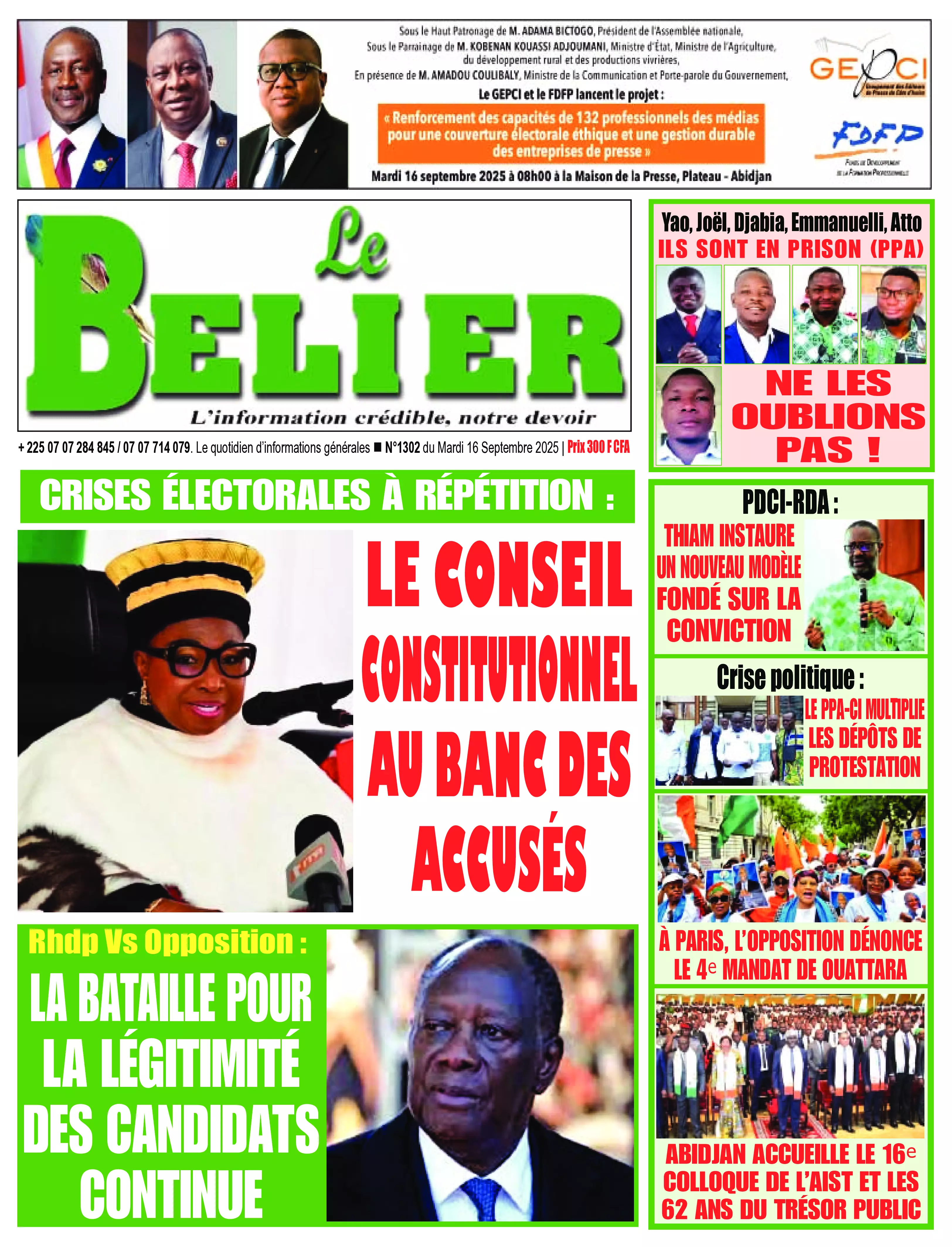 N° 1302 - 2025-09-16