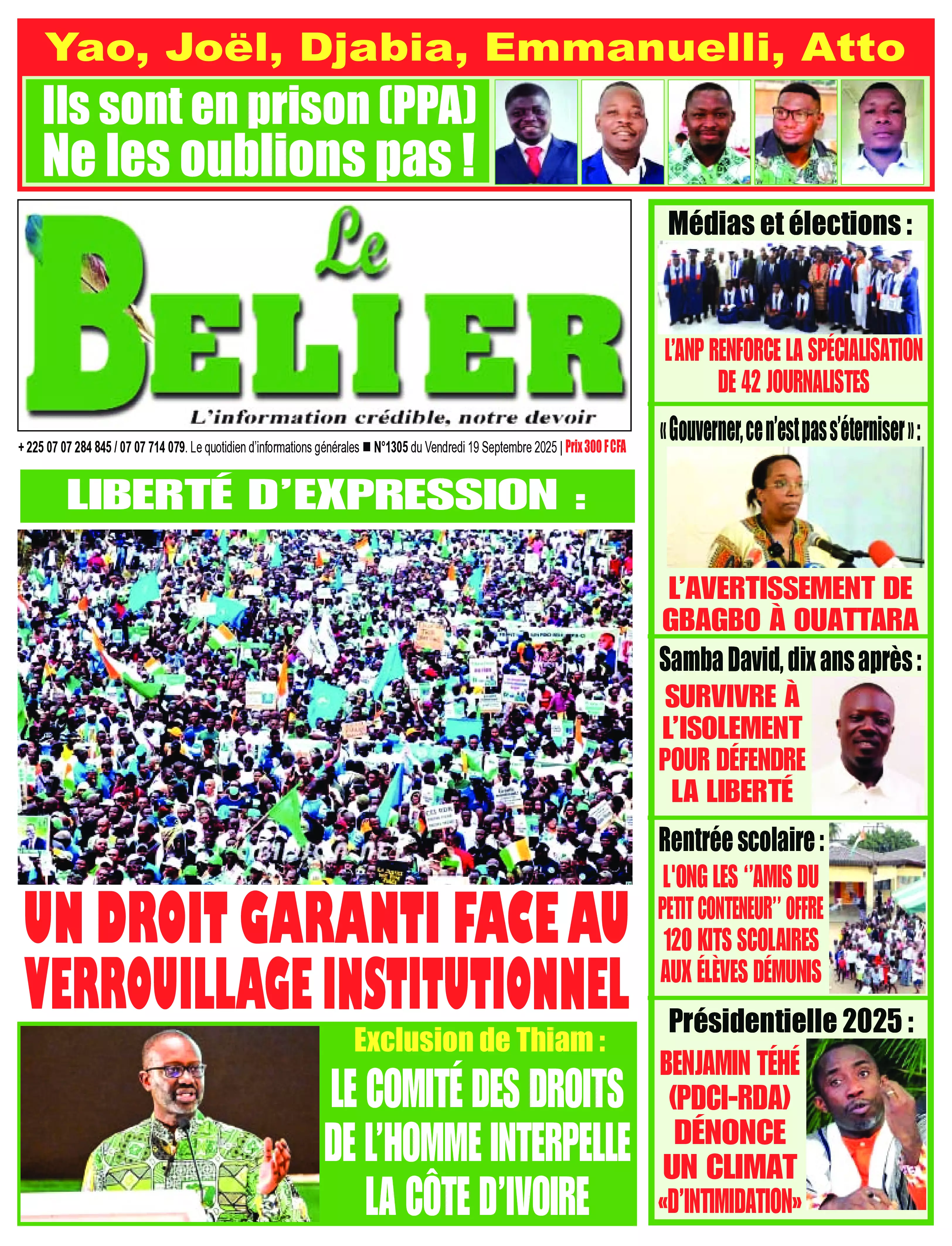 N° 1305 - 2025-09-18