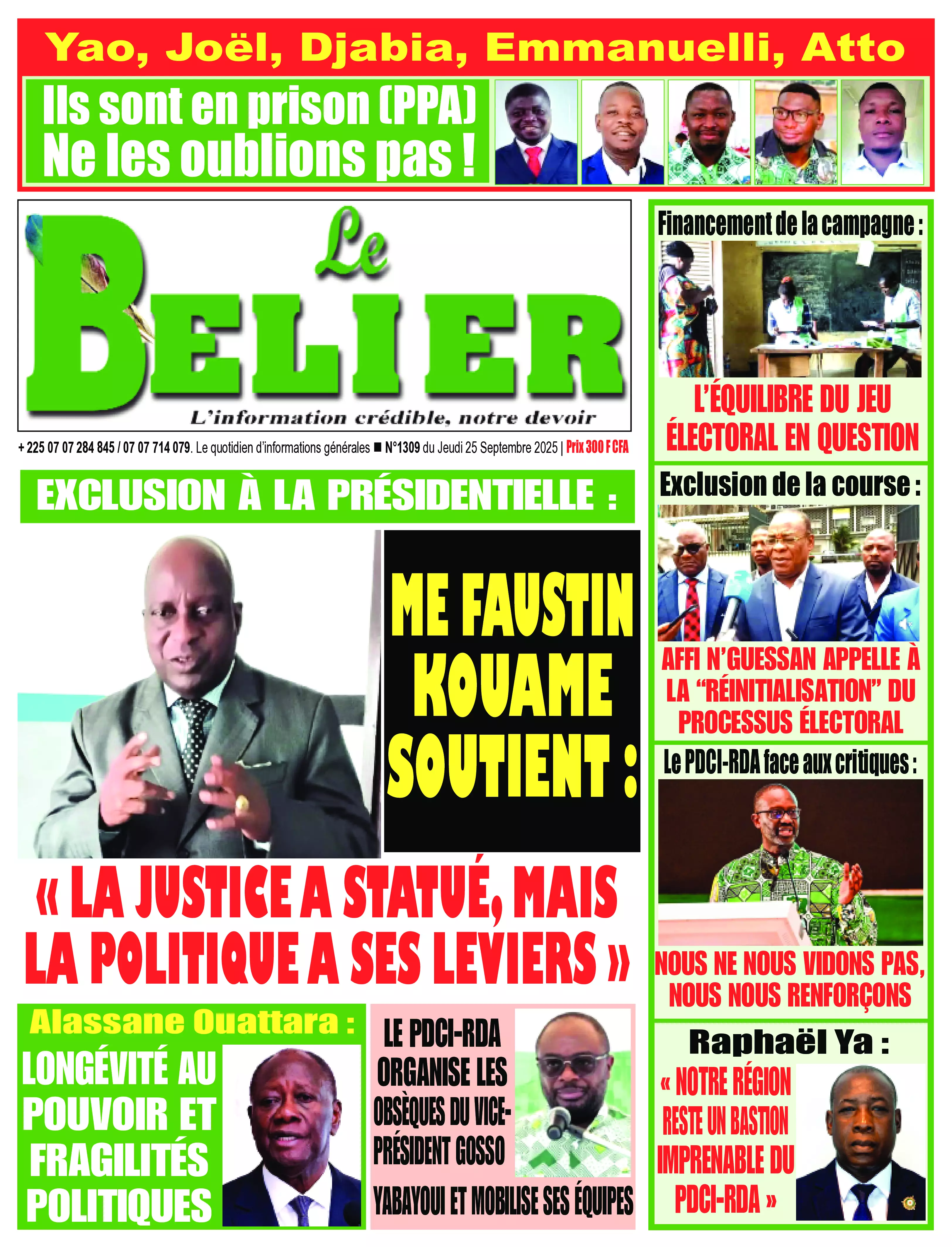 N° 1309 - 2025-09-25