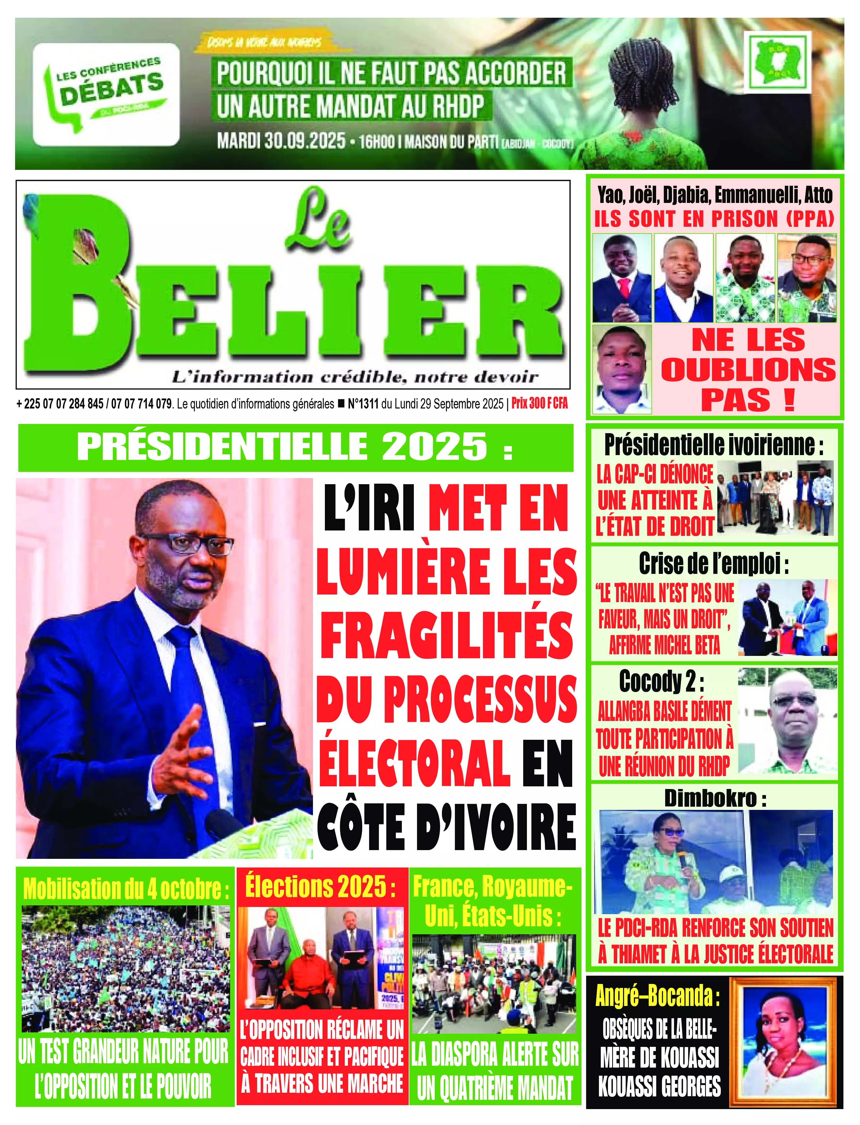 N° 1311 - 2025-09-29