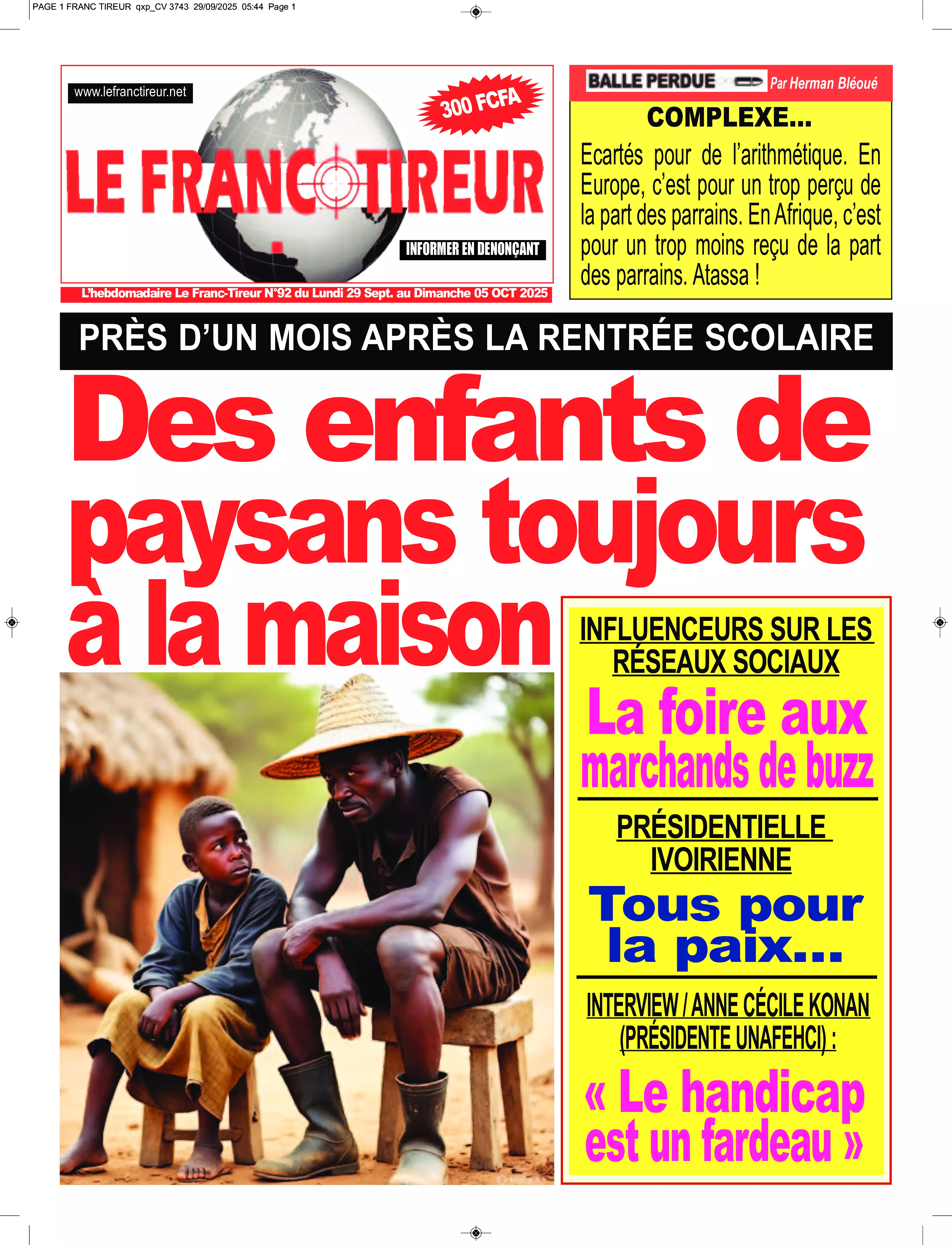 N° 92 - 2025-09-29