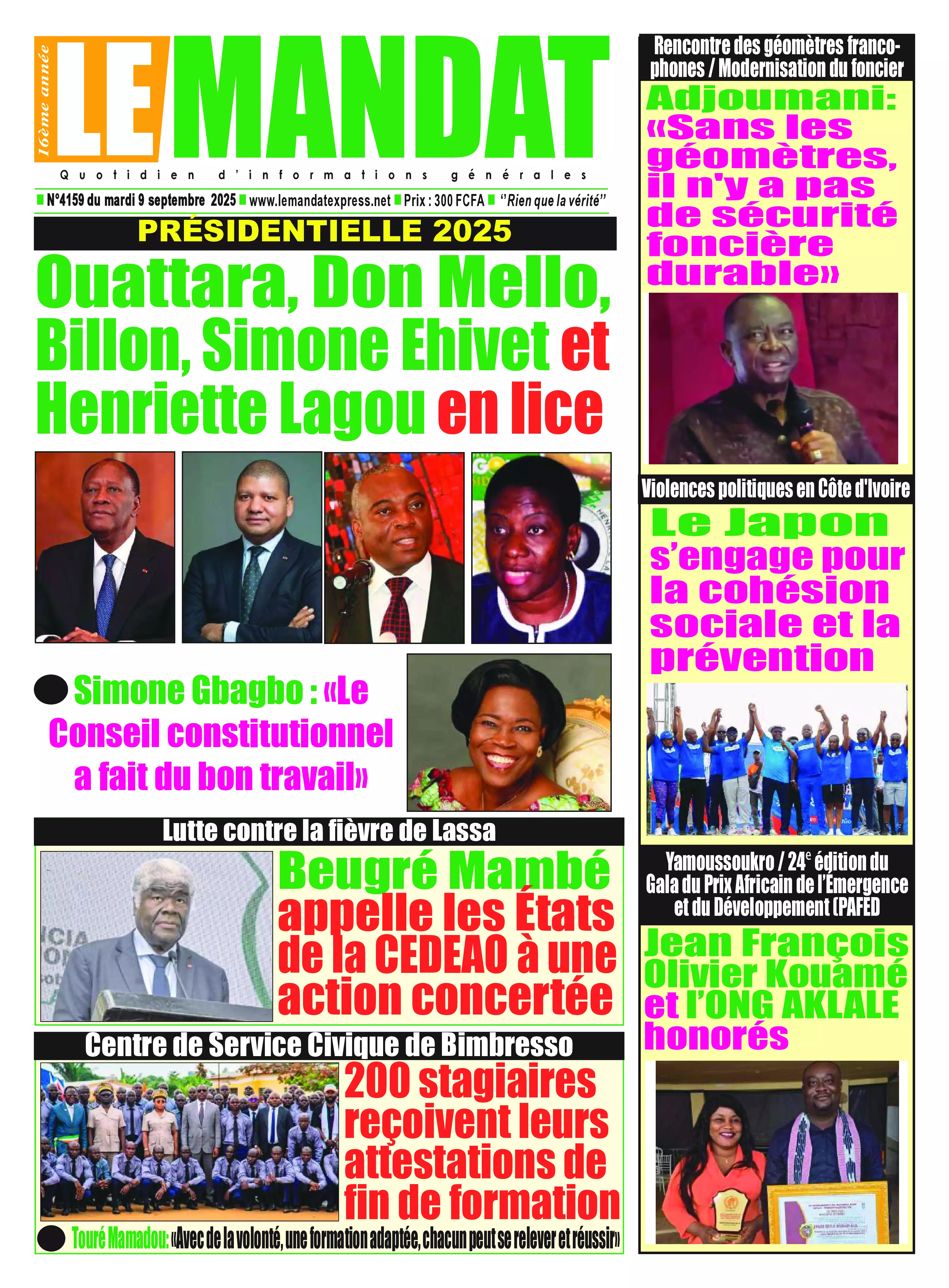 N° 4159 - 2025-09-09