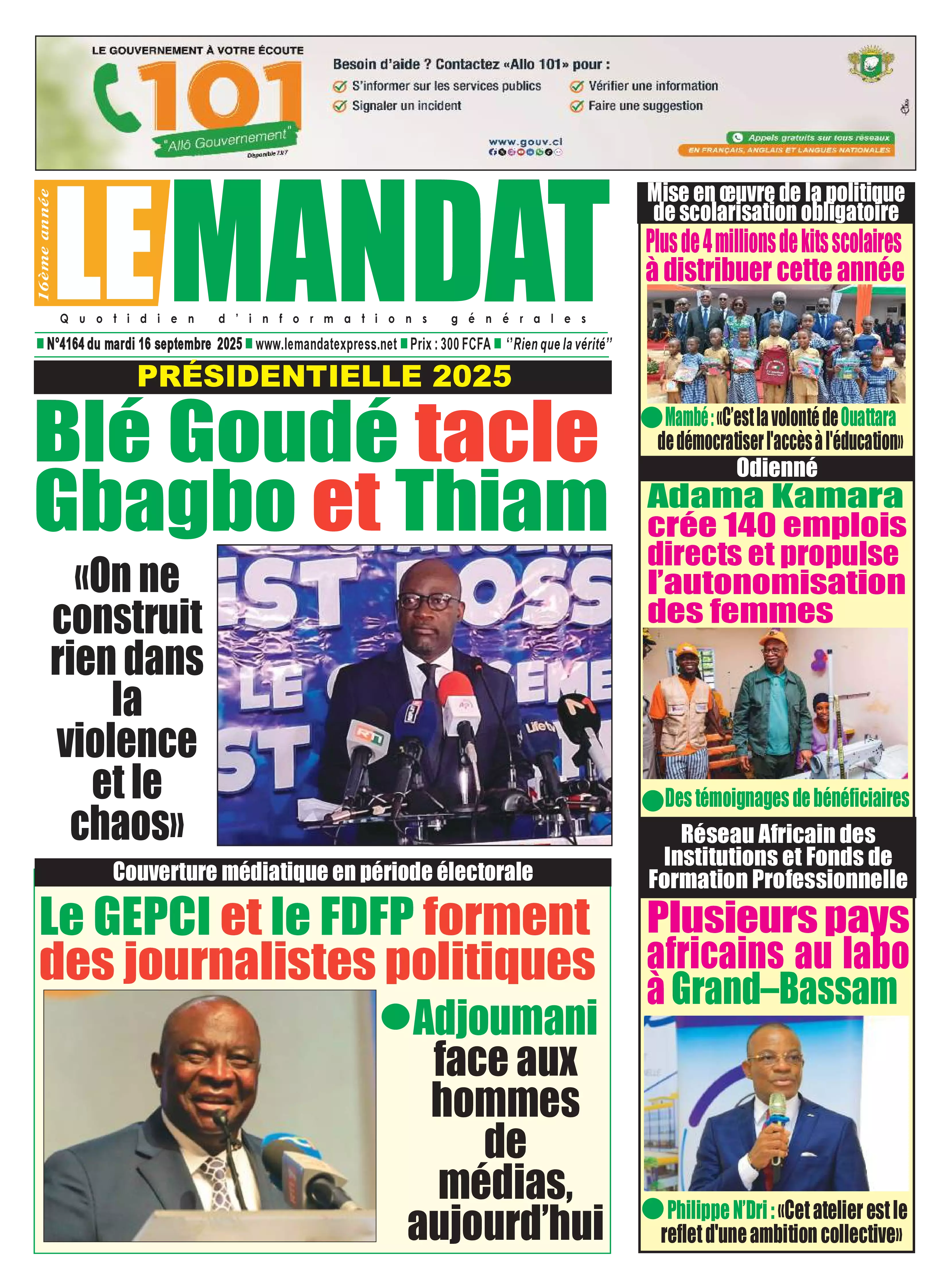 N° 4164 - 2025-09-16