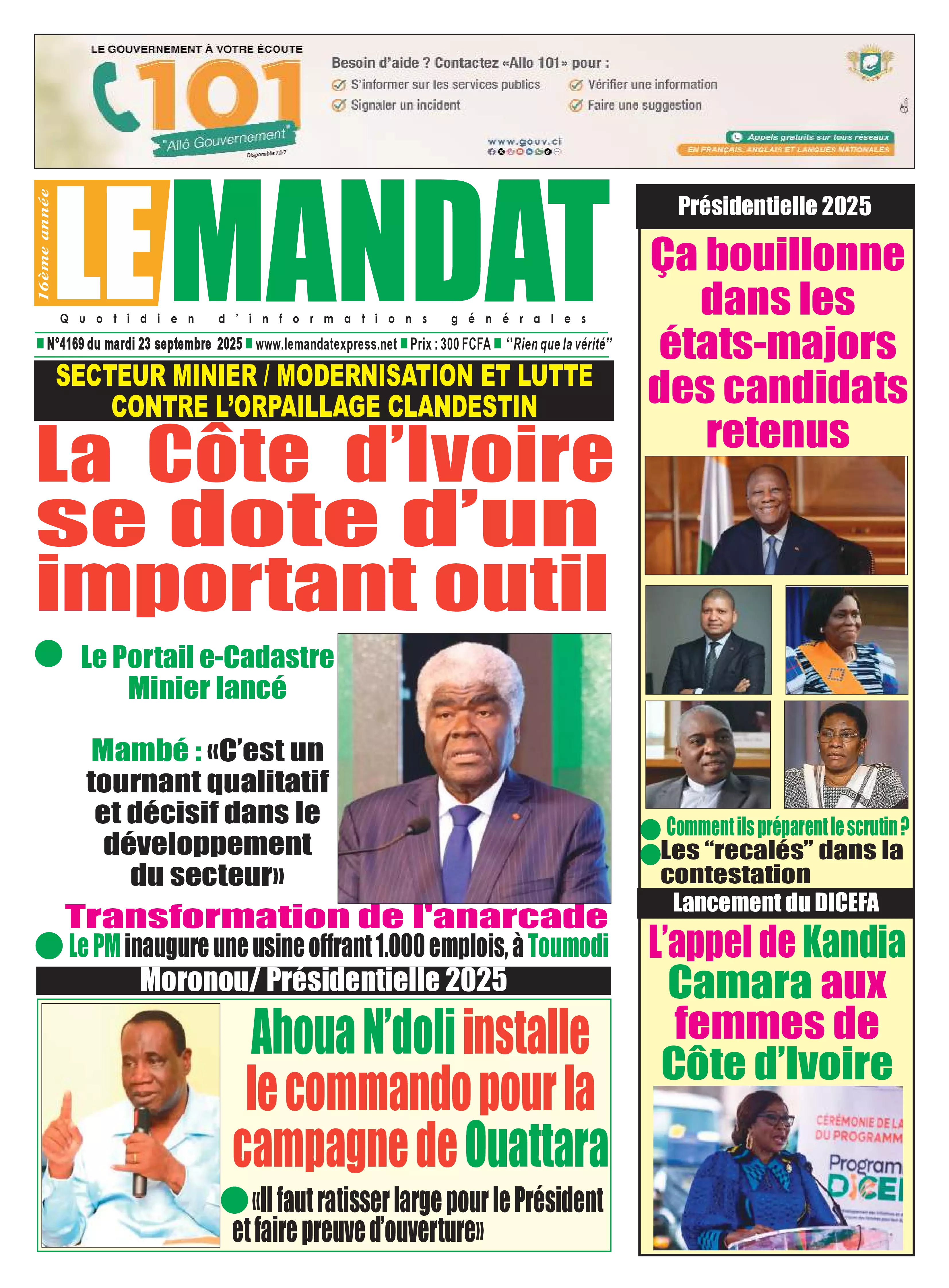 N° 4169 - 2025-09-23