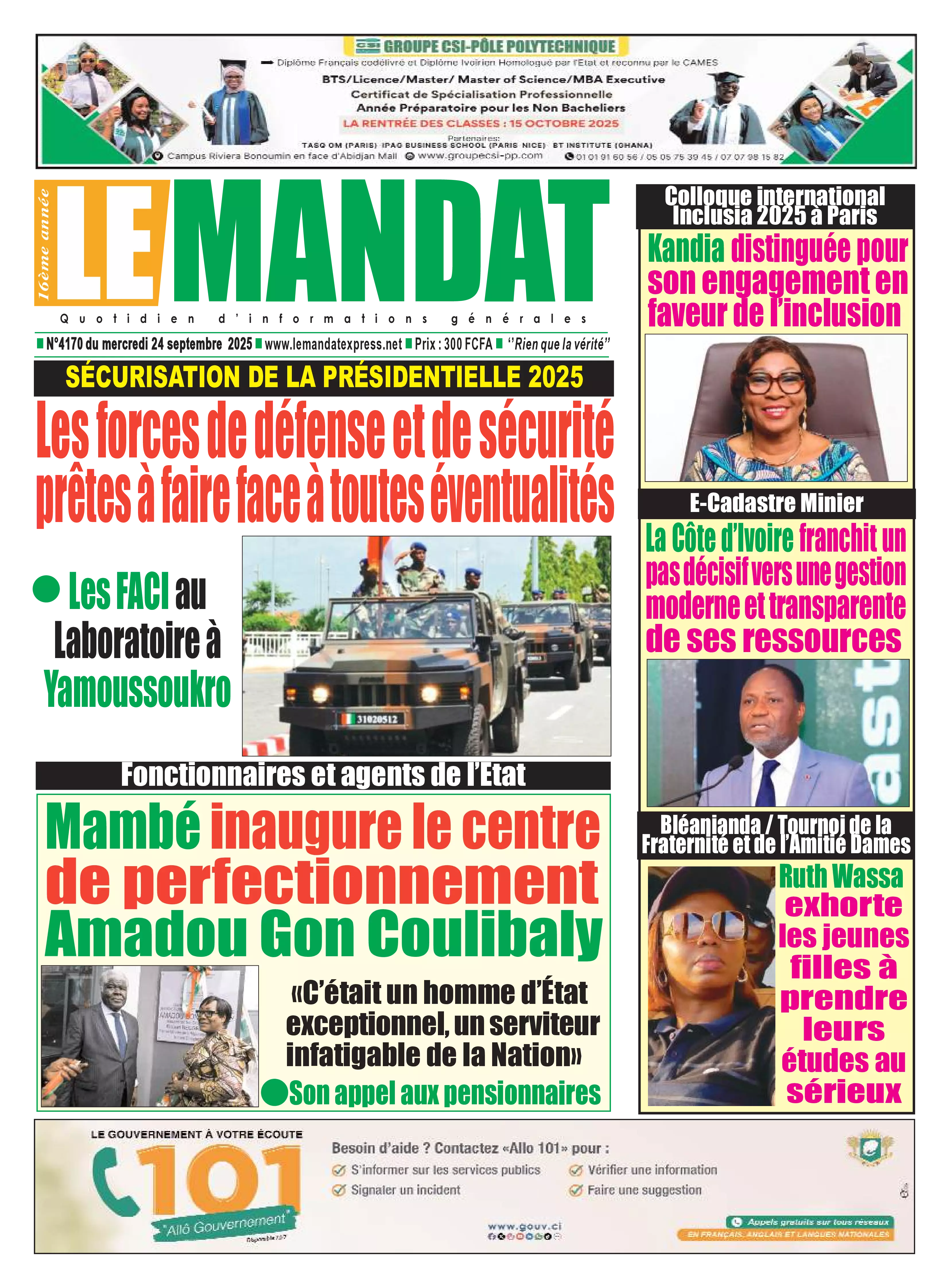 N° 4170 - 2025-09-24